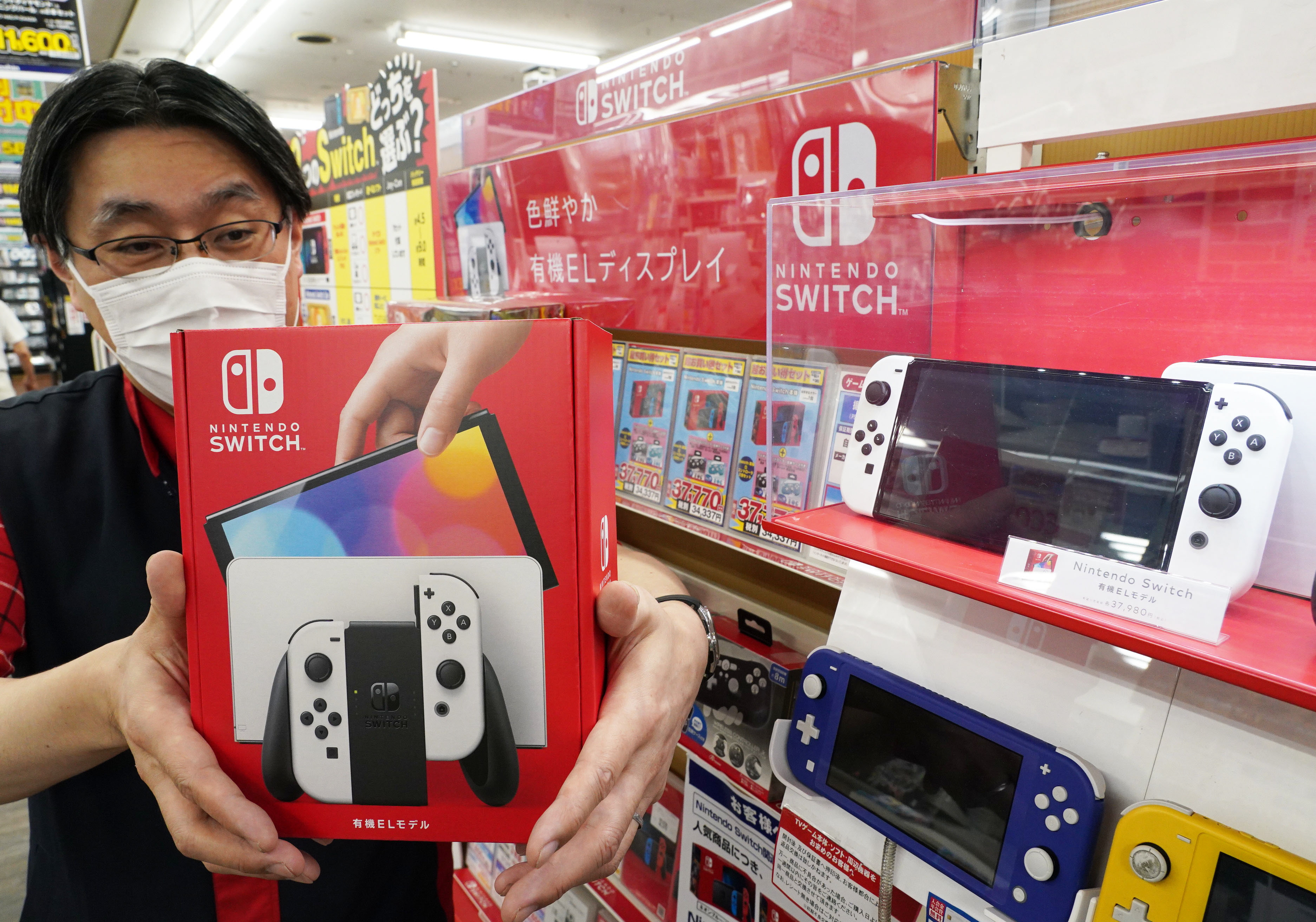 Nintendo Switch 有機ELモデル - 家庭用ゲーム機本体