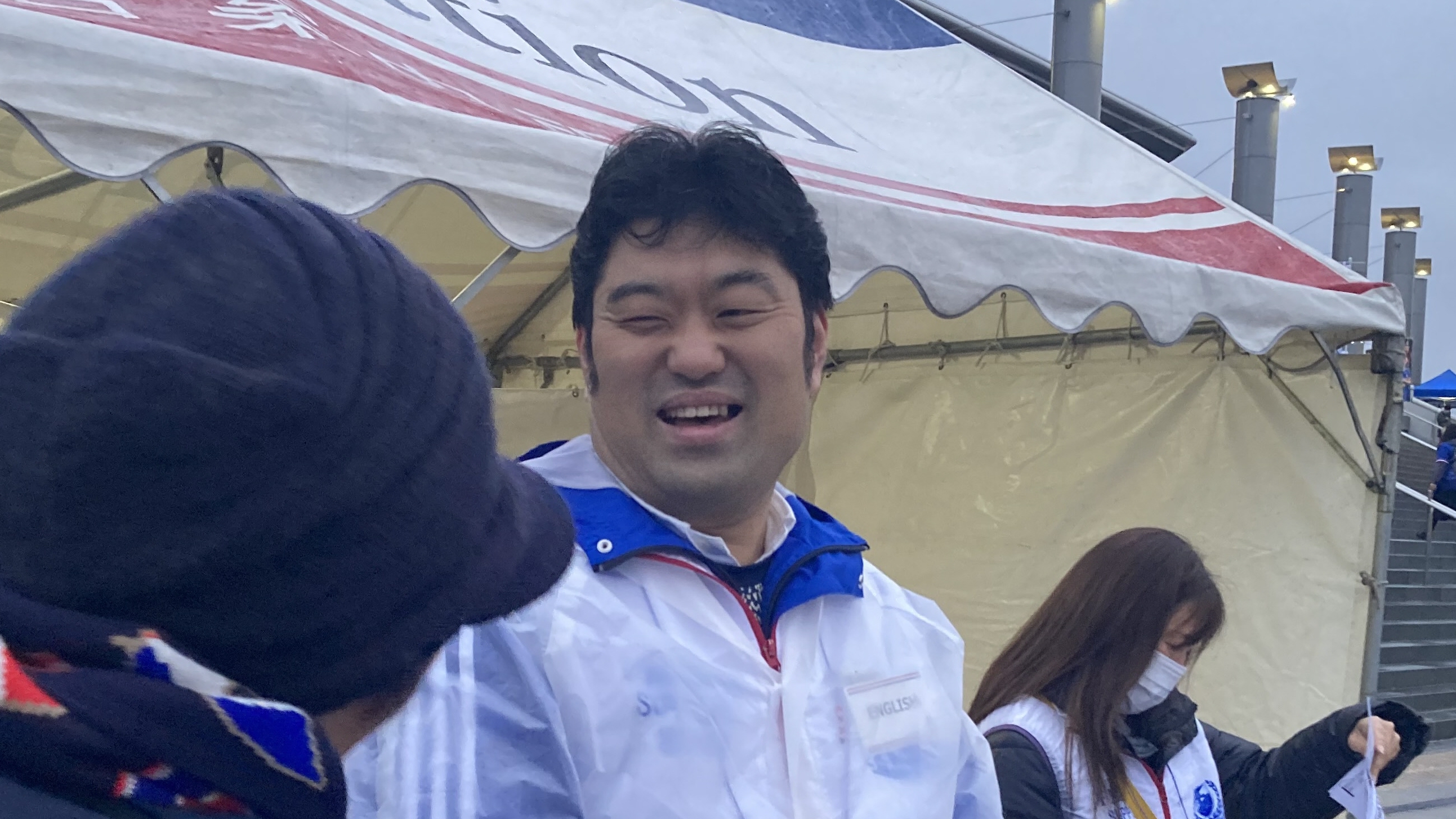ファミリーになれる喜び」サポートスタッフの青木一人さん 横浜F