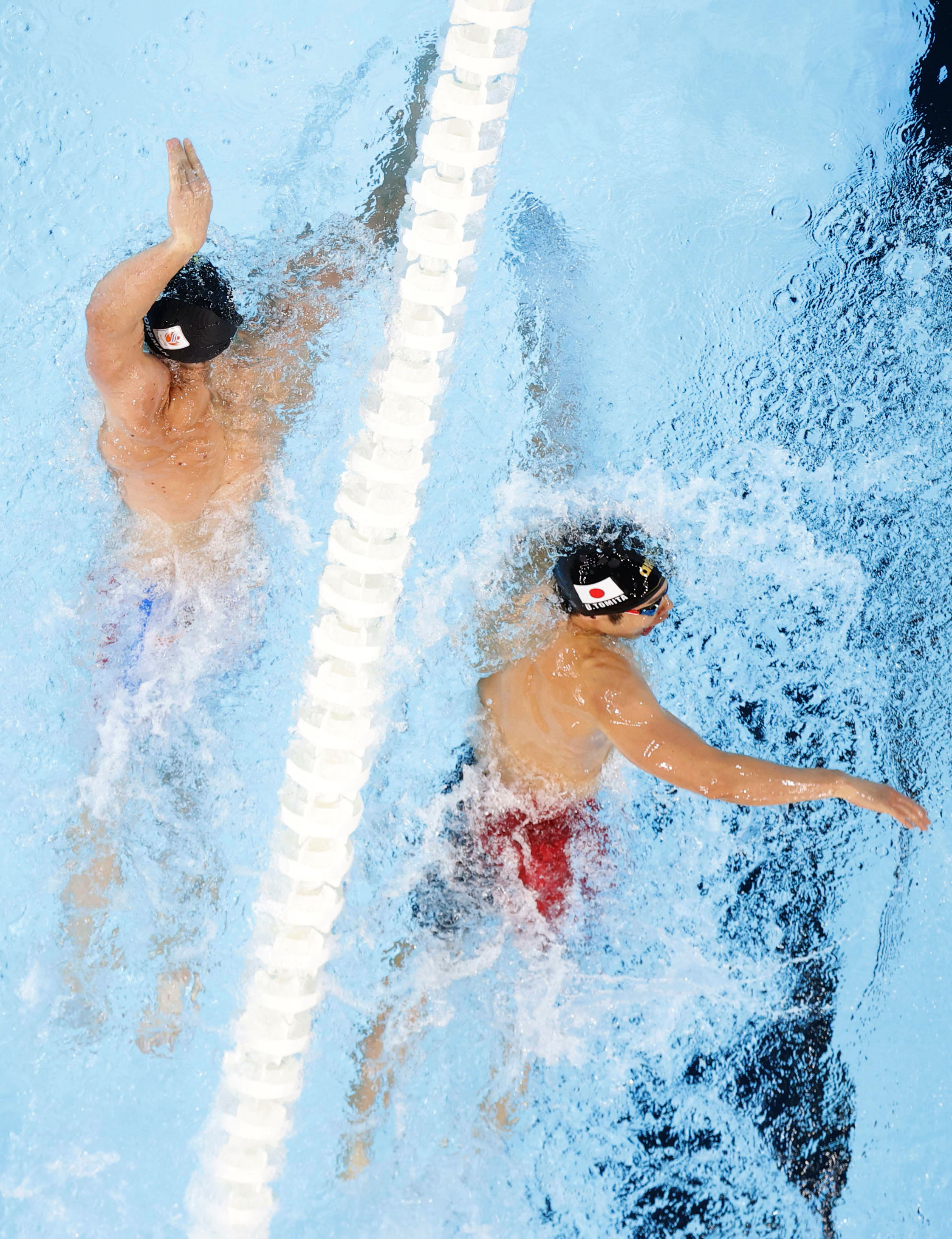 競泳の富田宇宙が男子400メートル自由形で銅メダル パリ