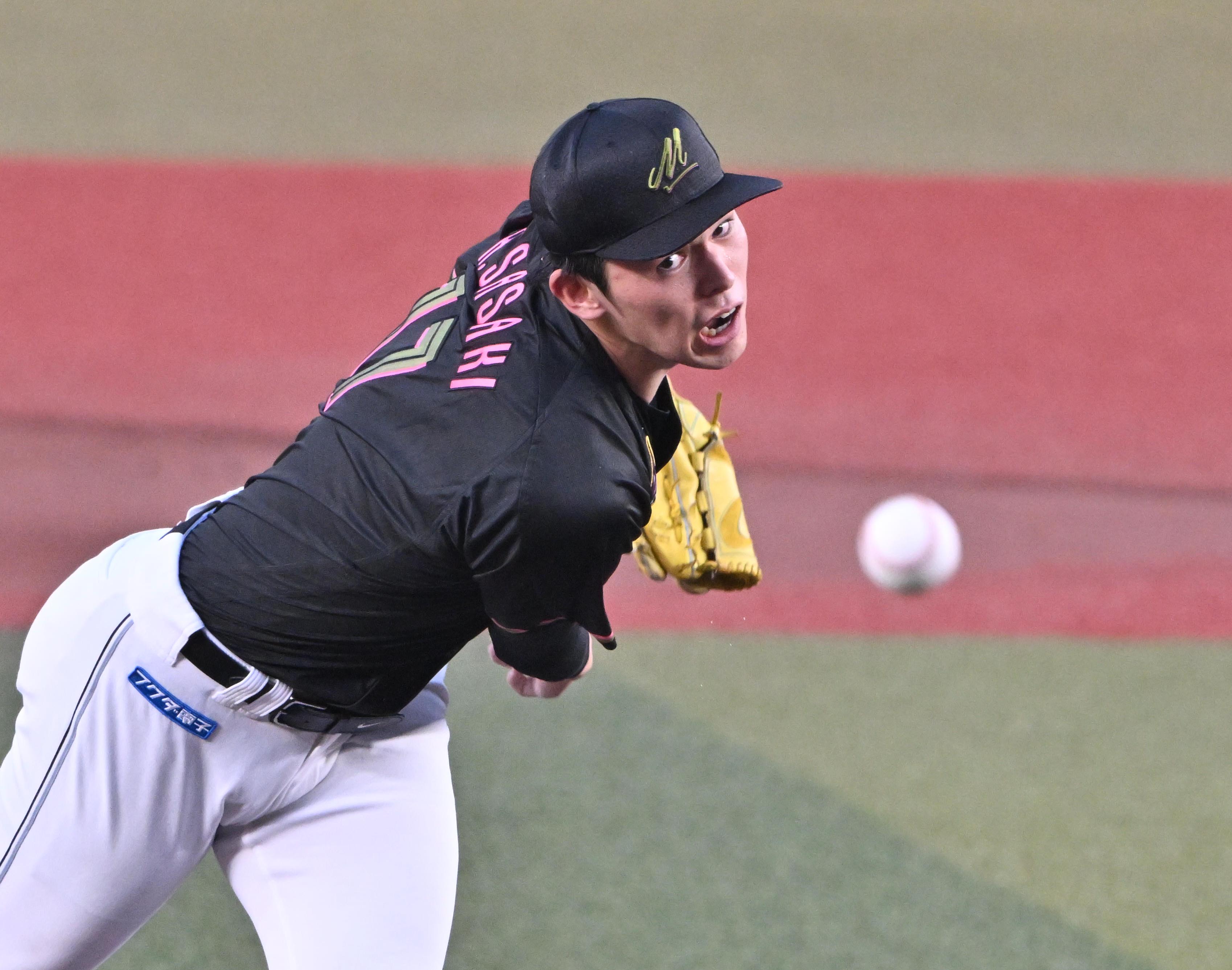 ロッテ・佐々木朗希、54日ぶりの1軍で5回3安打1失点 ドジャース