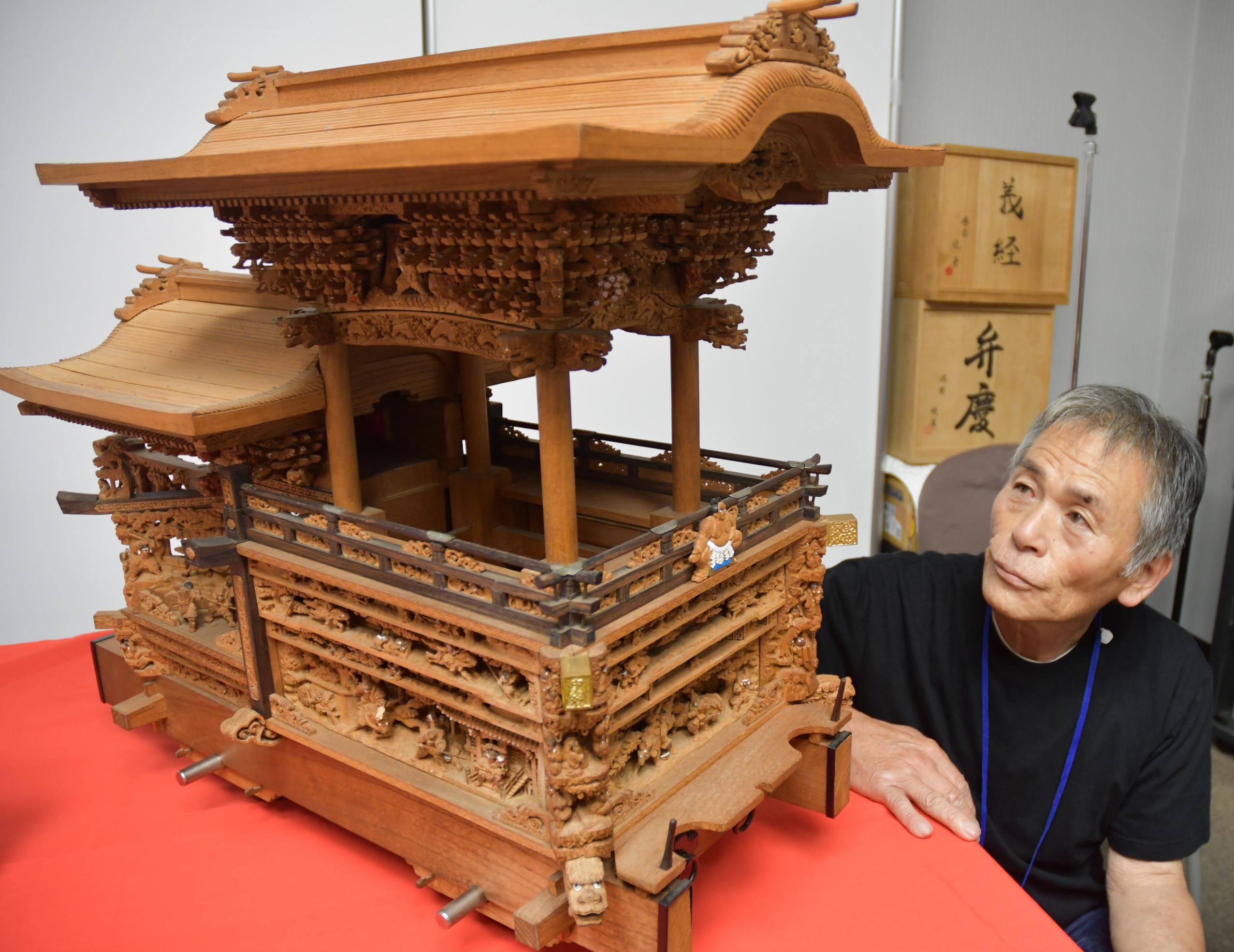 だんじり 地車 彫り物 彫刻 - 彫刻/オブジェクト