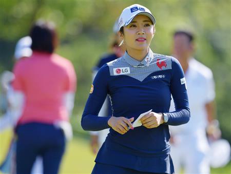 フォト集】新潟で女子ゴルファーが熱い戦い 上田桃子、菊地絵理香、イ