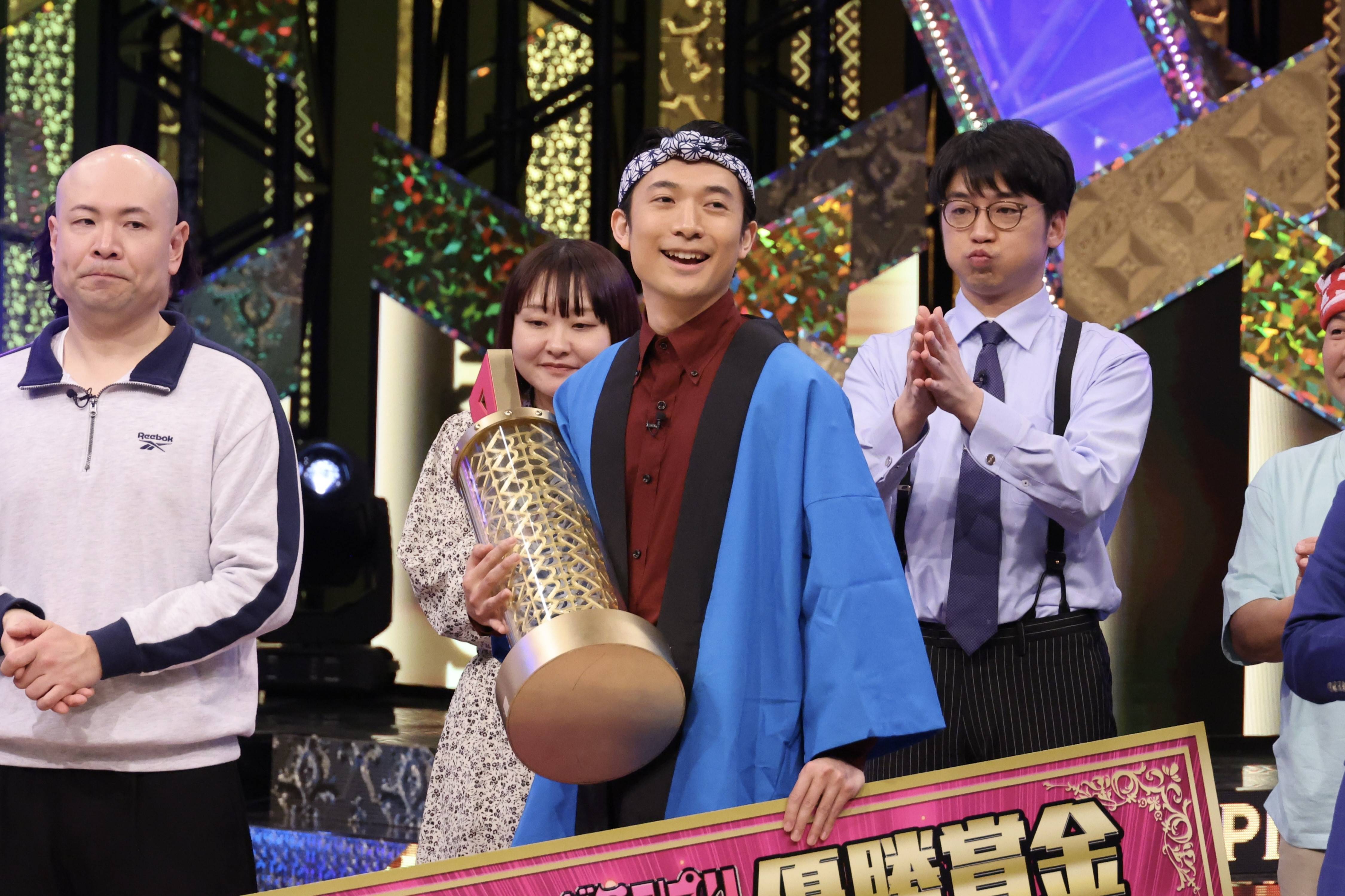 史上最年少R―1王者は友田オレ「信じられない！」 粗品超え23歳、早大