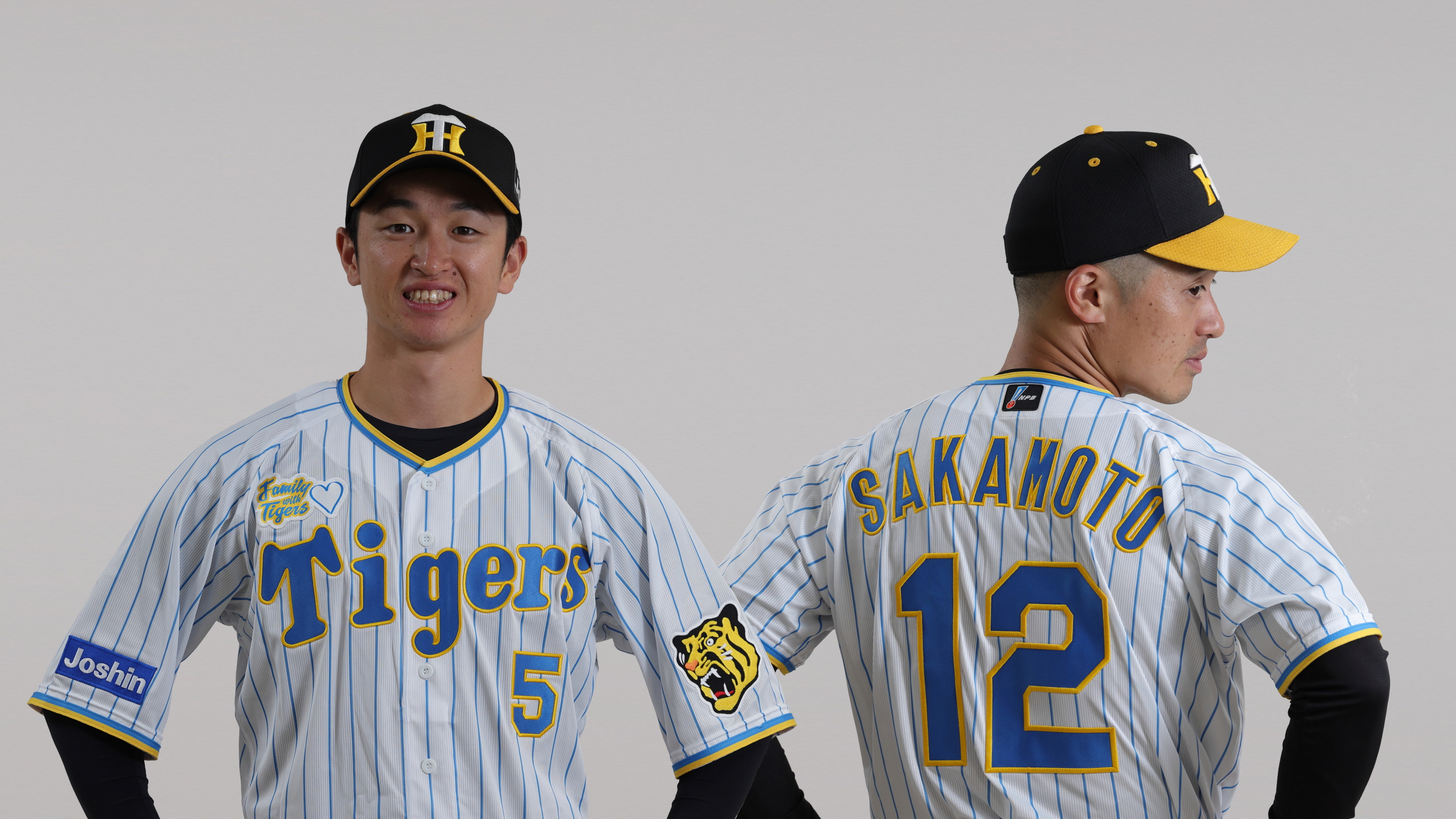 2023 family with tigers 佐藤 輝明 ユニフォーム L種類レプリカ 