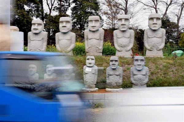 モアイ像 楽天市場】【楽天ランキング1位入賞】水槽 モアイ アクアリウム