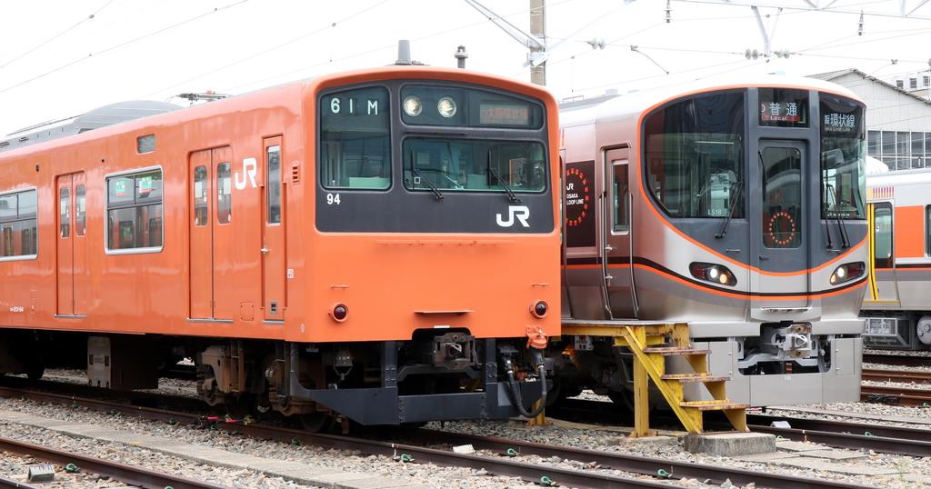 動画 ｊｒ大阪環状線のオレンジ２０１系 あす引退 1 2ページ 産経ニュース