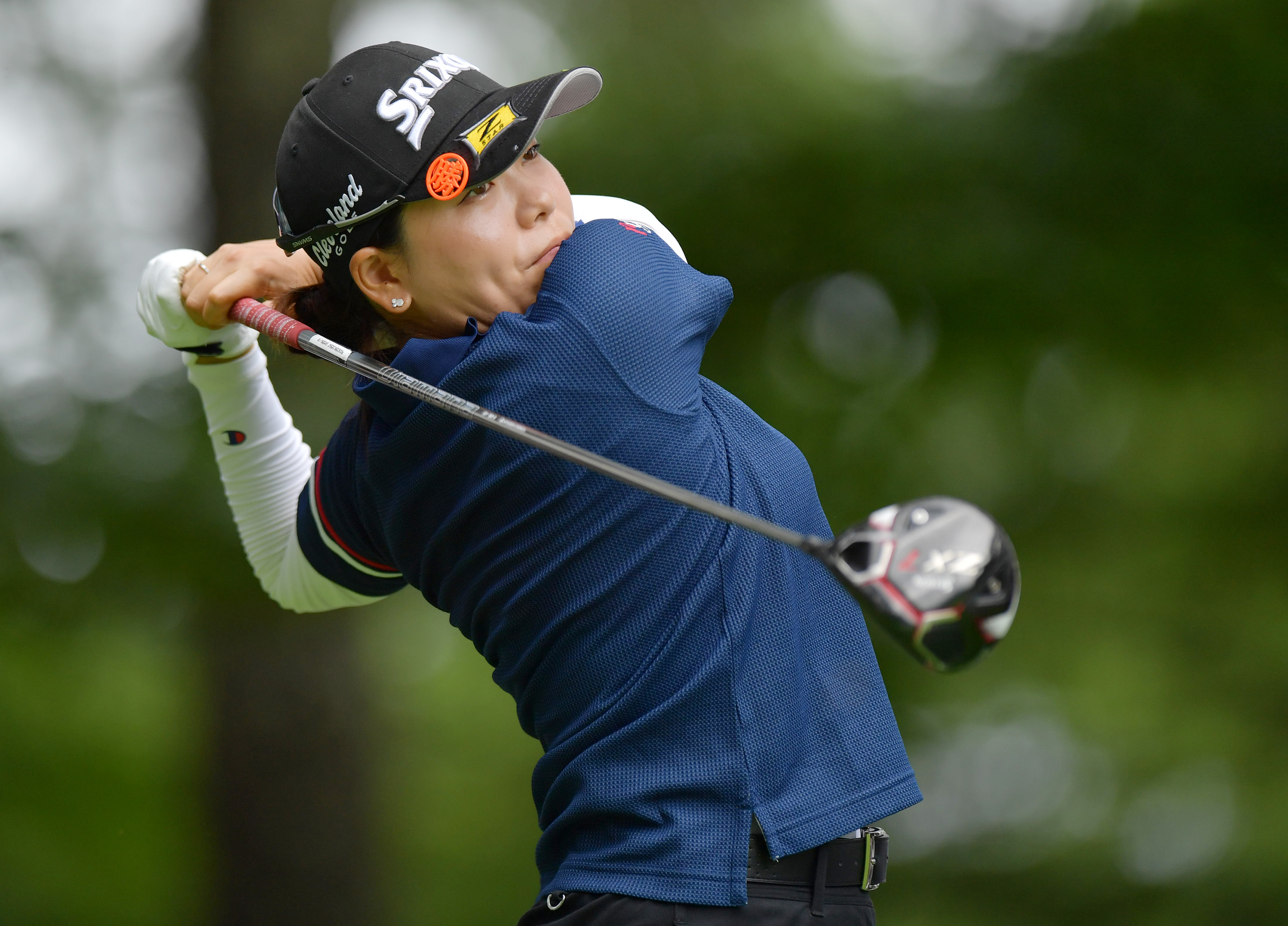 石井理緒が単独首位 勝みなみは連続ボギーなし記録 ８７ に 国内女子 サンスポ