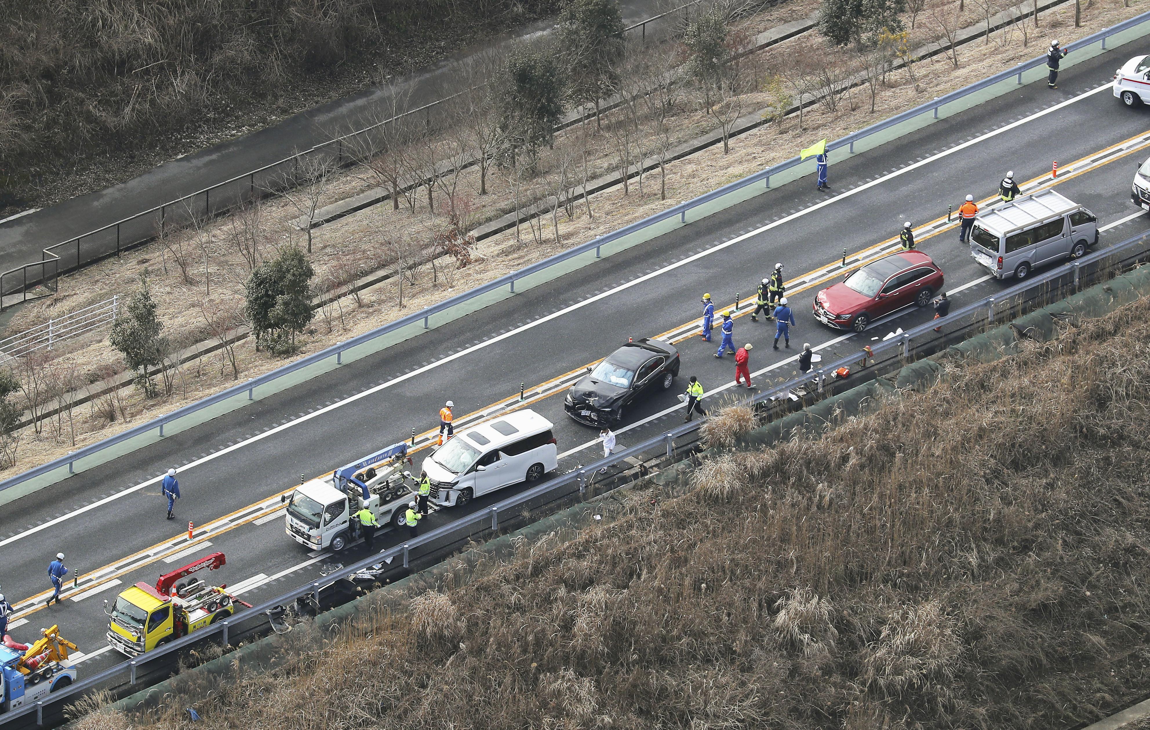 車１２台多重衝突１９人けが 千葉 圏央道 霧すごい 産経ニュース