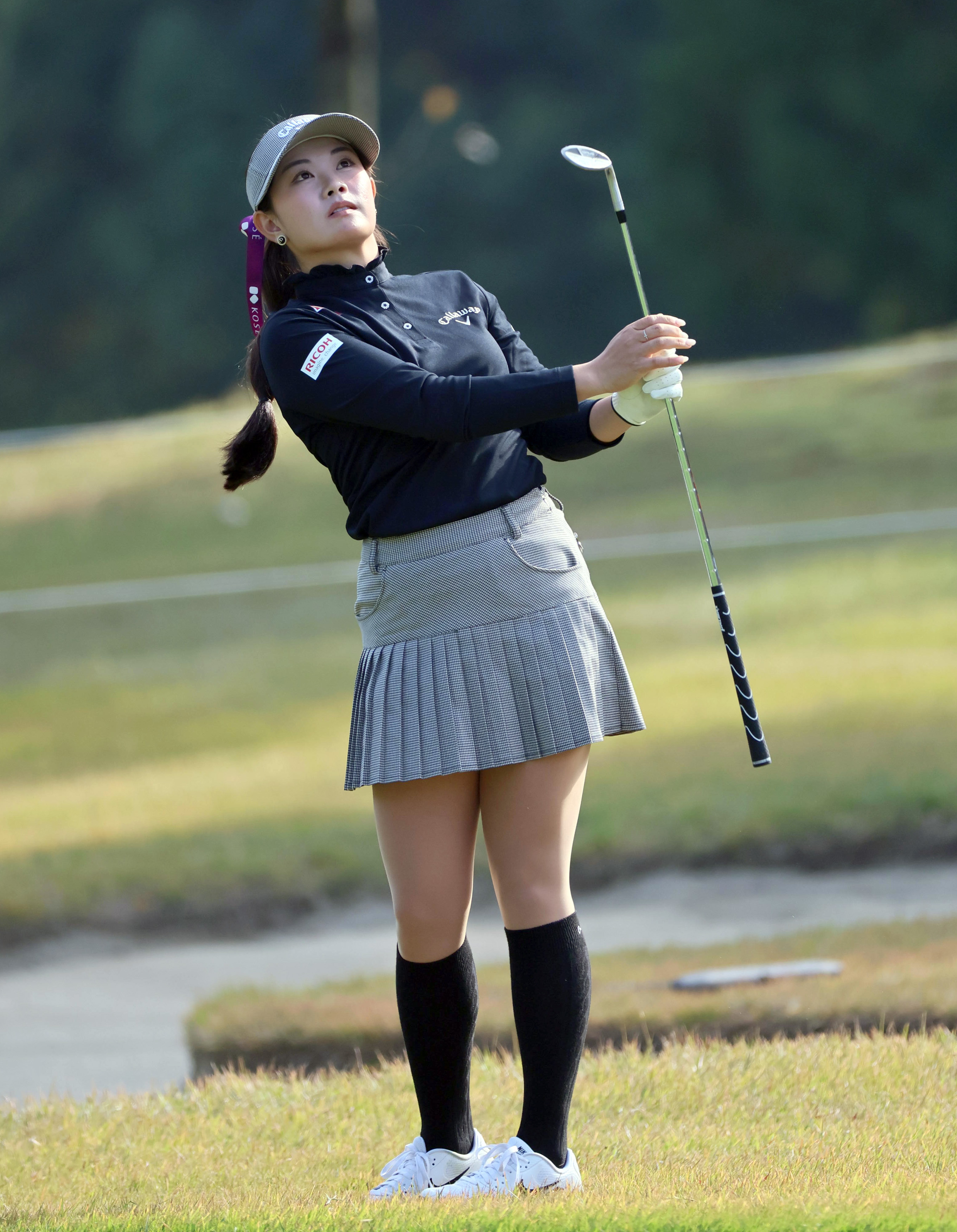 河本結ら4人が65で首位 女子ゴルフの大王製紙エリエール・レディース第