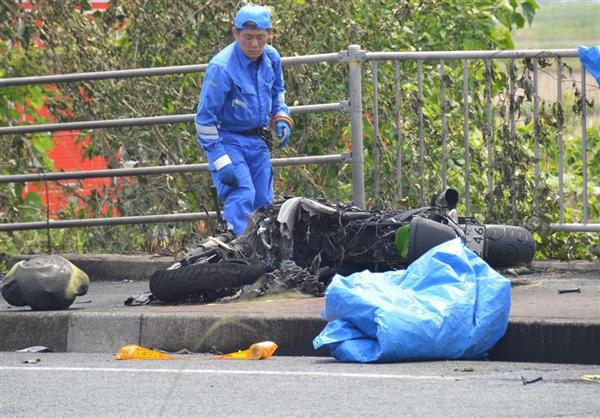 衝撃事件の核心 大型バイクと軽自動車が衝突 炎上で４人死亡 惨事が起きた国道５０号は 魔の道 と呼ばれていた 1 5ページ 産経ニュース