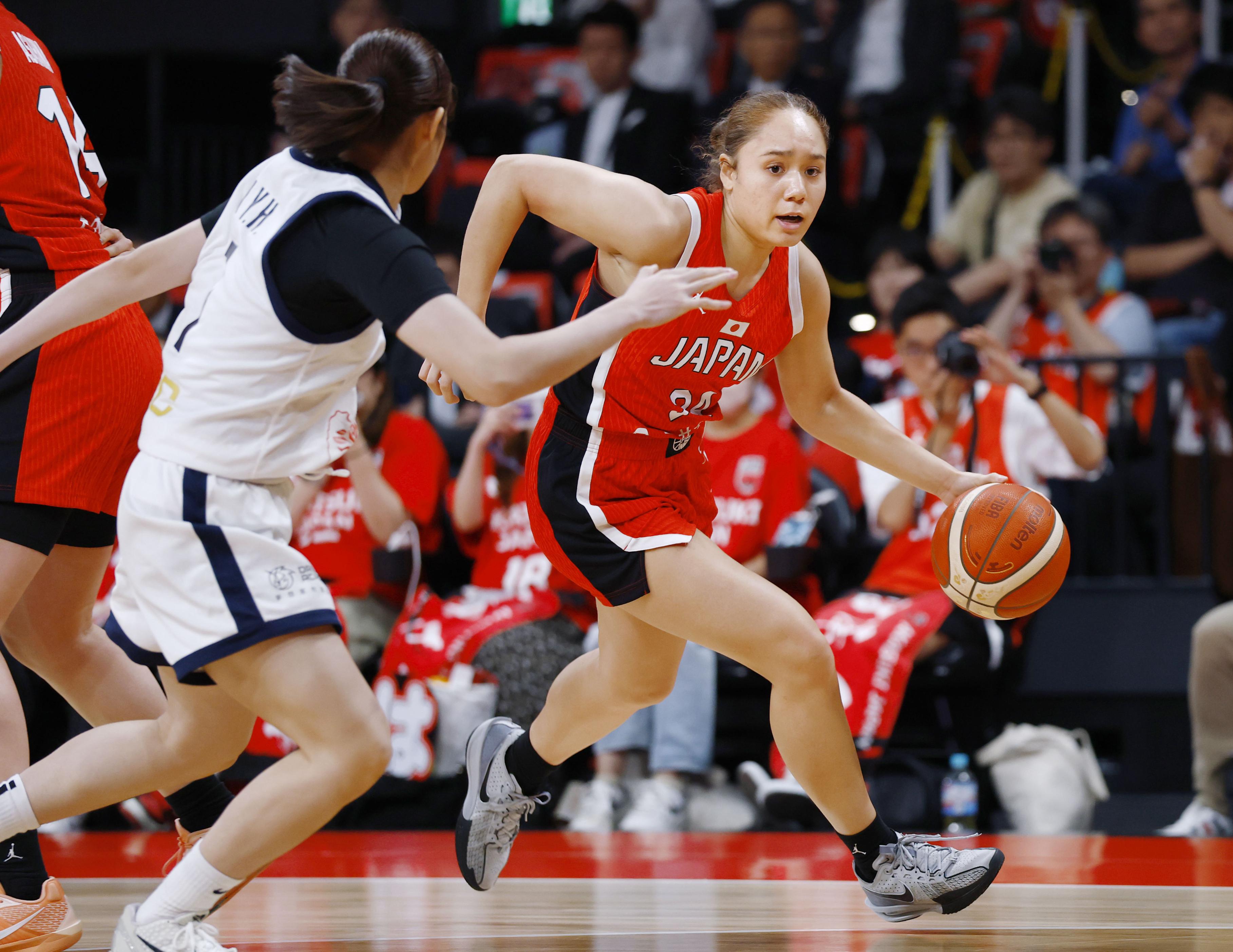 日本が台湾に95－42で大勝 バスケ女子がゲインズ監督新体制初戦を白星