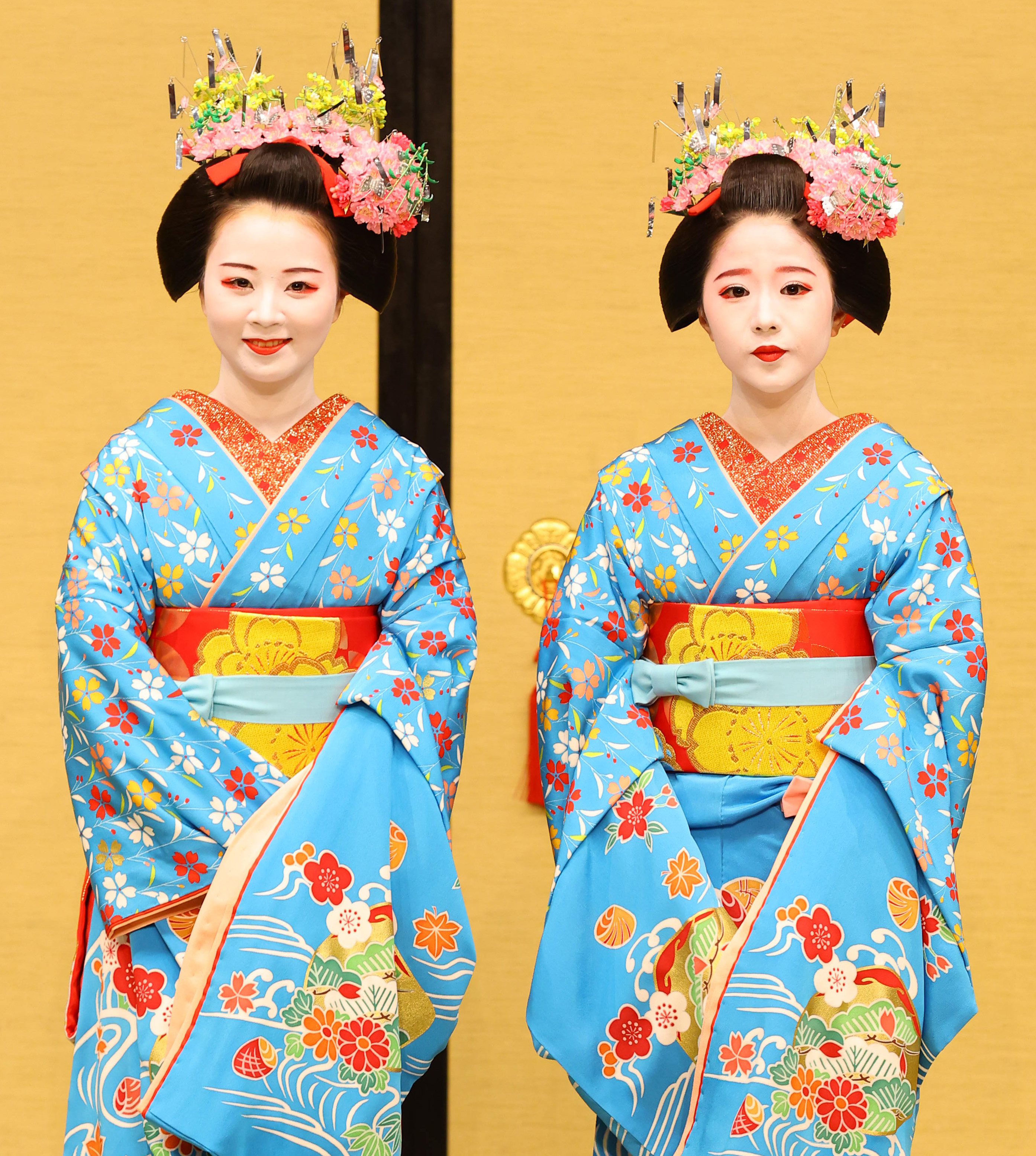 夢の時間に彩り「都をどり」衣装発表、初舞台の舞妓も意気込み（写真