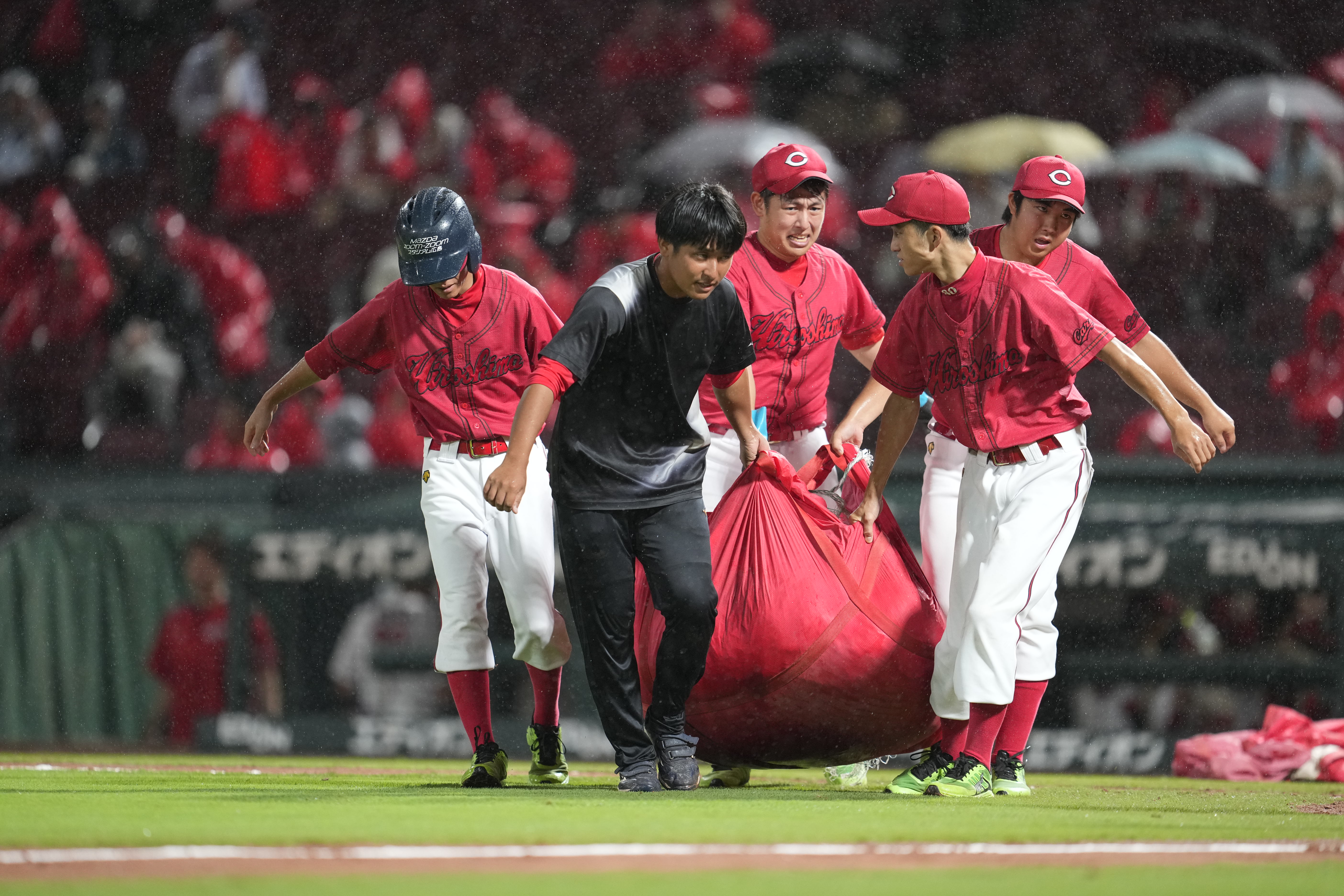 スポーツ 5月18日 阪神vs広島 グリーン通路側2席