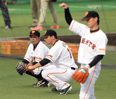 巨人 クルーズがさっそく守備の講習会 村田らと意見交換 イザ