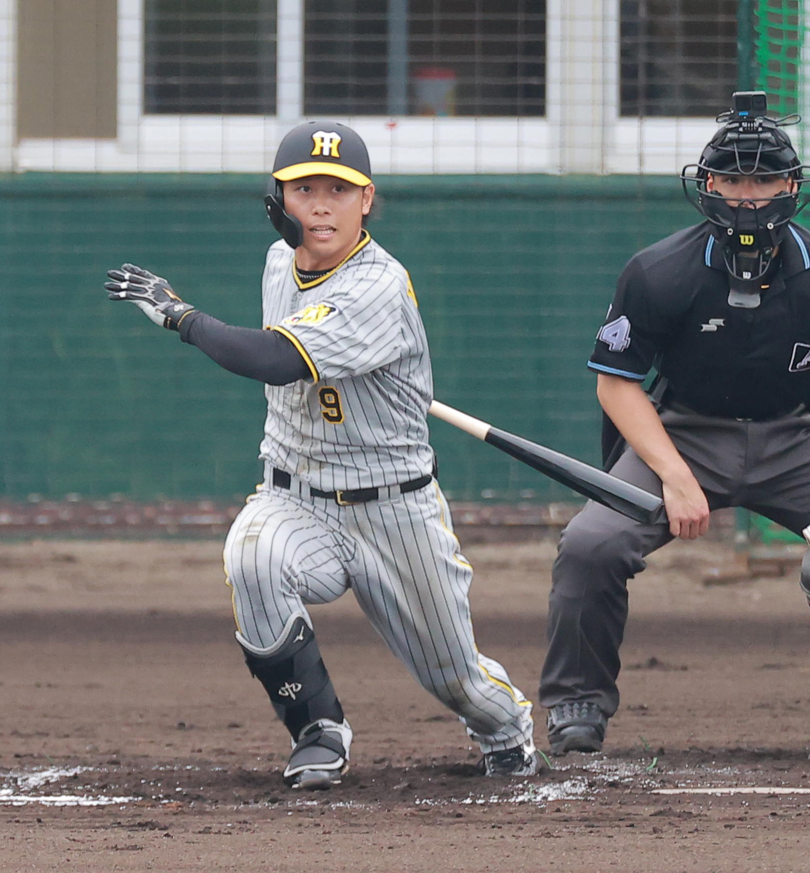 最終価格〉プロ野球阪神タイガース【9 高山俊選手】バット - 野球