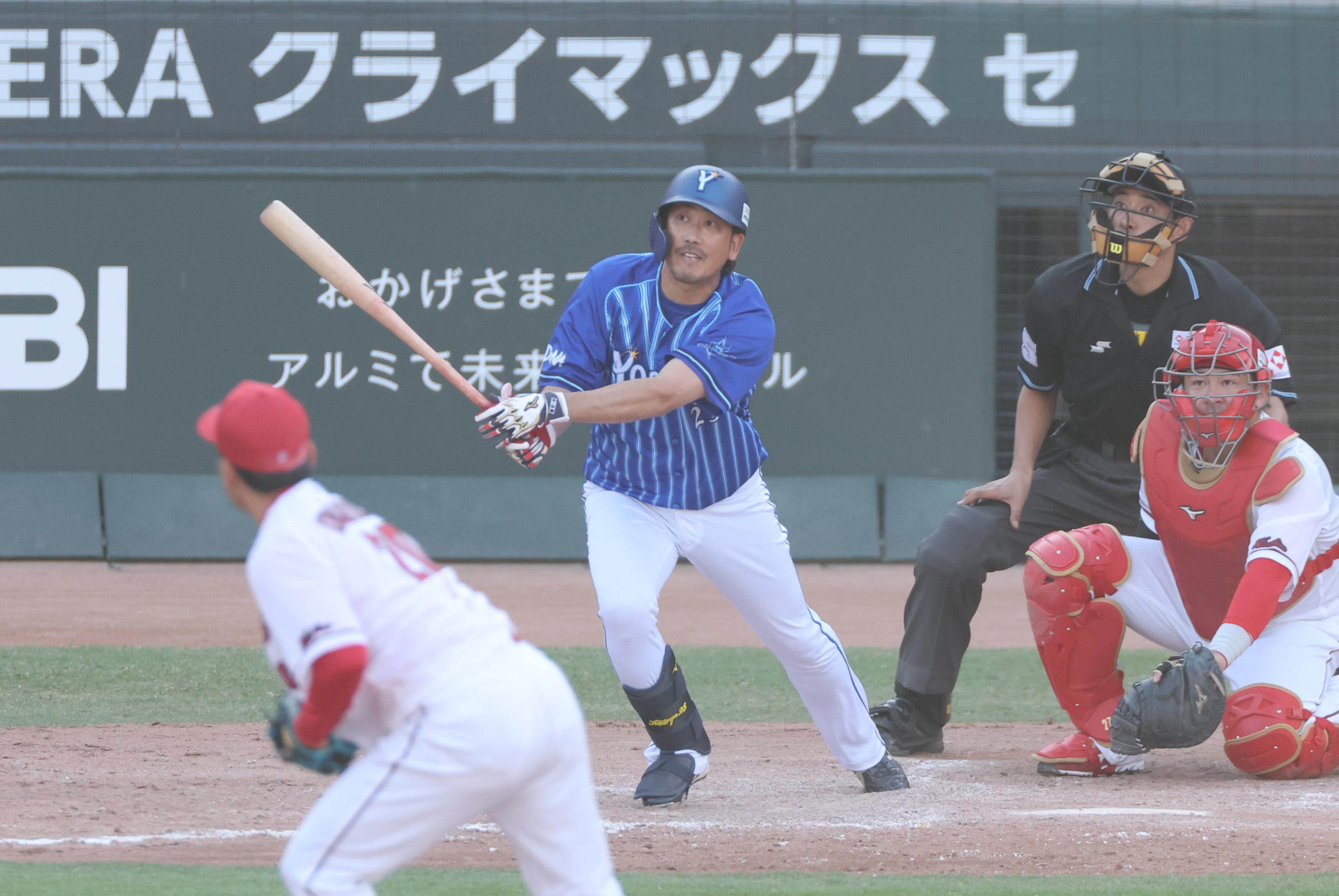 横浜DeNAベイスターズ 桑原将志 選手 試合実使用 バッティンググローブ