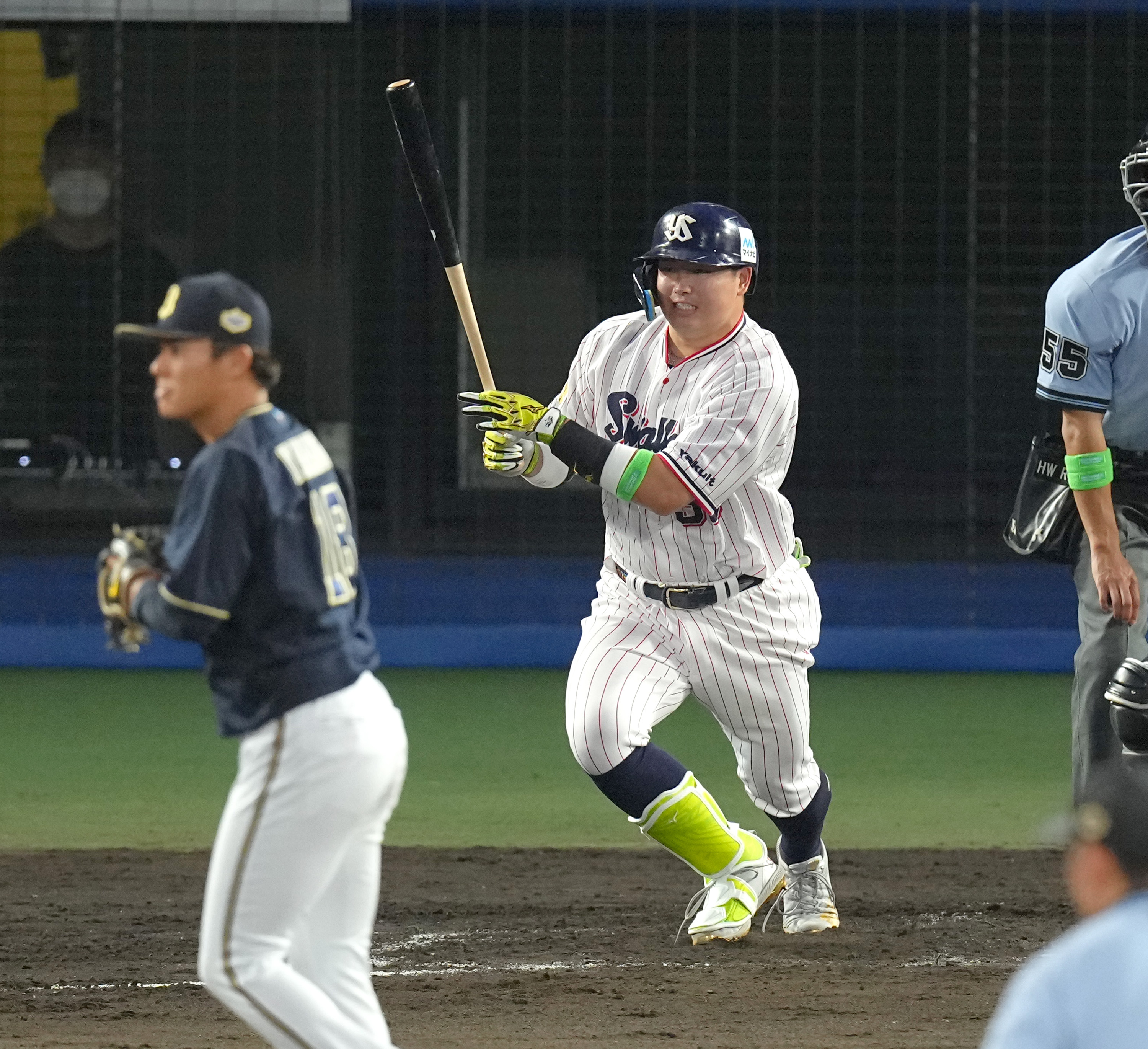 2安打のヤクルト・村上宗隆 三冠王について「もちろん狙いたいと思い
