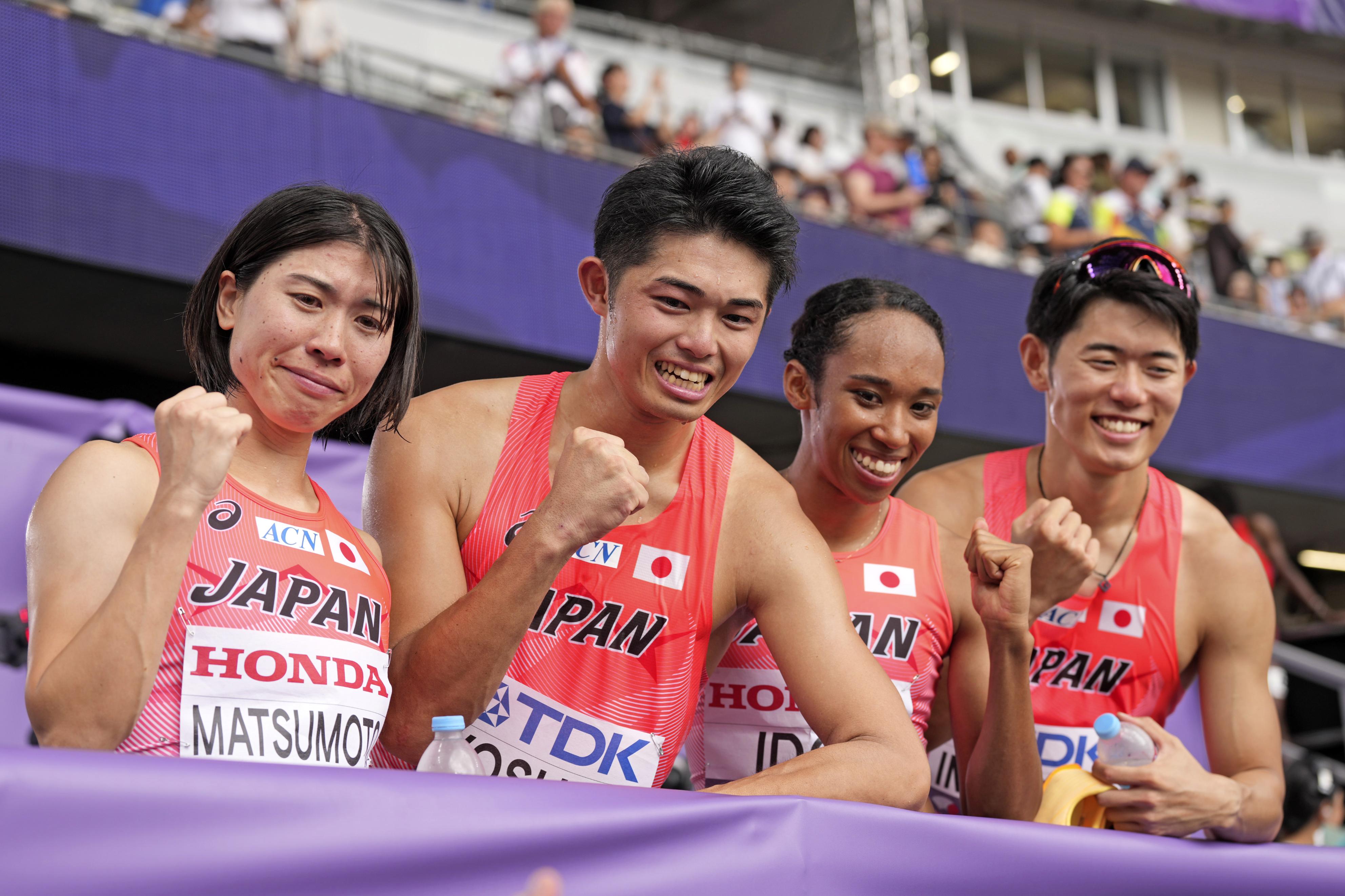 世界陸上】日本が大どんでん返しで決勝進出！ 混合1600メートルリレー