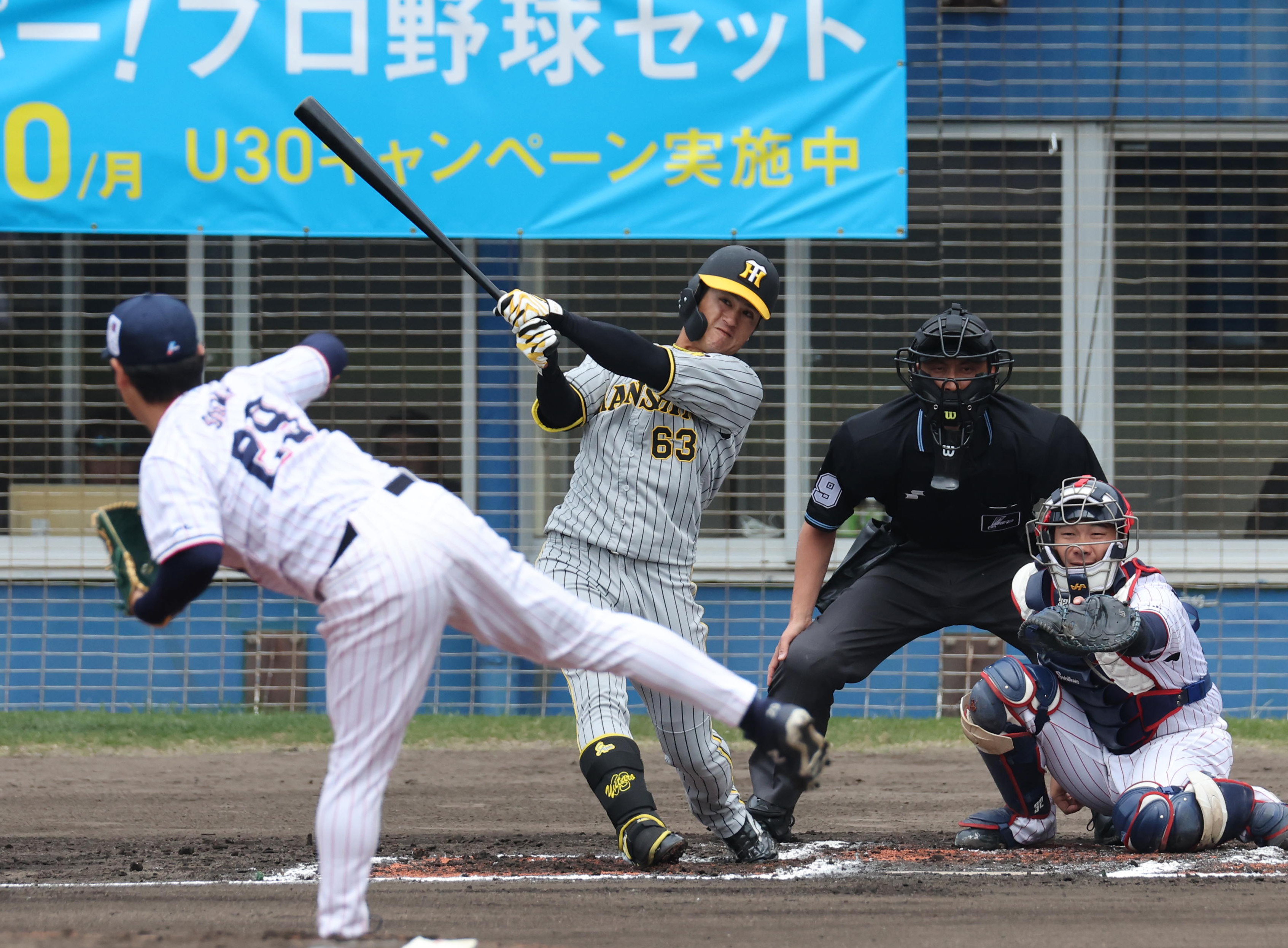 阪神・板山祐太郎がオープン戦、チーム第１号 鮮やか開幕アピール弾