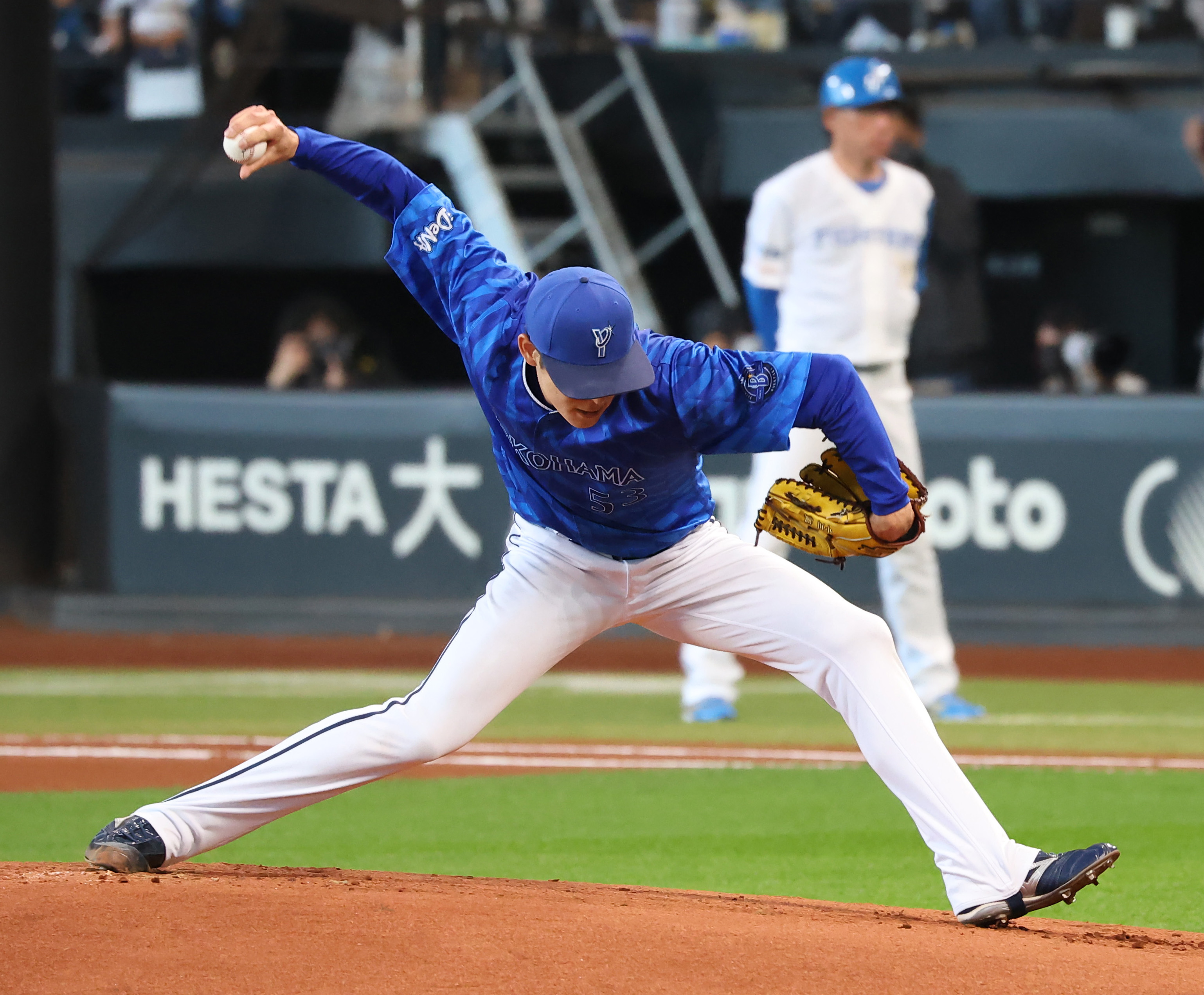 DeNA・中川颯、右肩の違和感で緊急降板「重傷ではないと思うけど