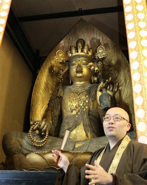 最澄が刻んだ？ 日本最大級「十一面観音菩薩坐像」を公開 滋賀・櫟野寺