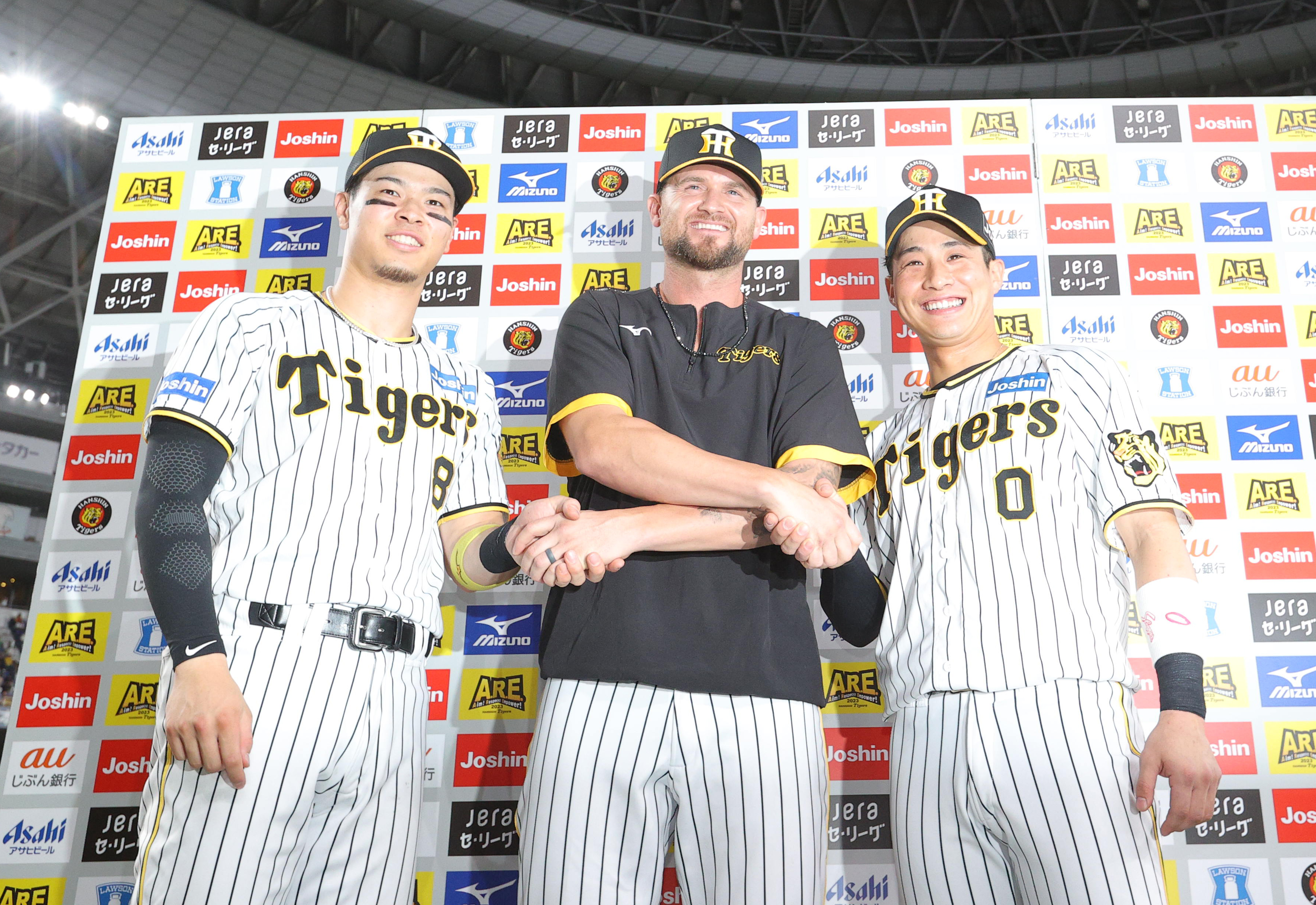 木浪聖也 with 阪神タイガース ユニフォーム family tigers Tigers 