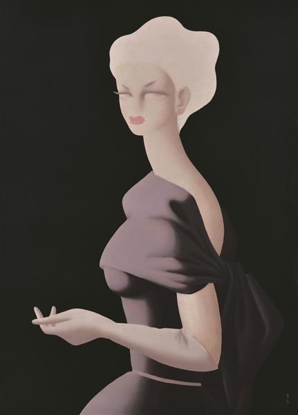東郷青児展】ピーコが語る東郷青児 恋多き画家、生涯理想の女性