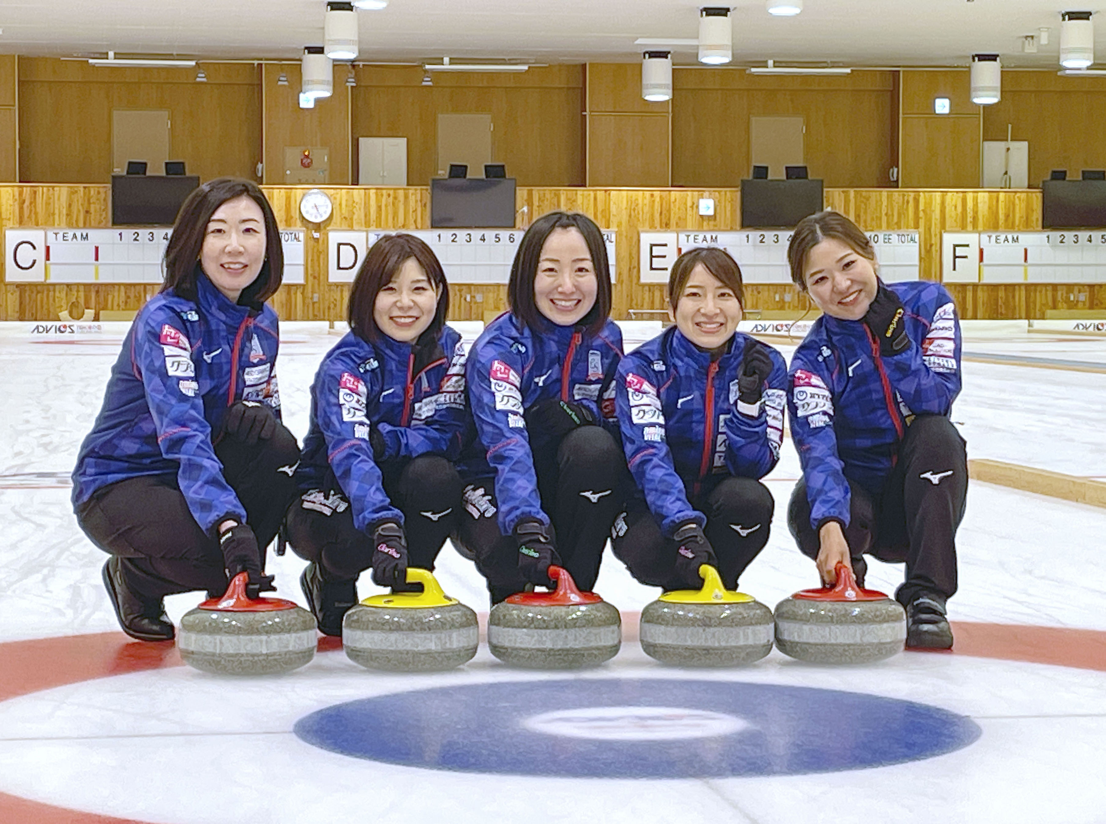 ロコソラーレ　数量限定ジャンバー　サイン入り 非売品｝吉田知那美、藤澤五月、吉田夕梨花、鈴木夕湖、 ロコ