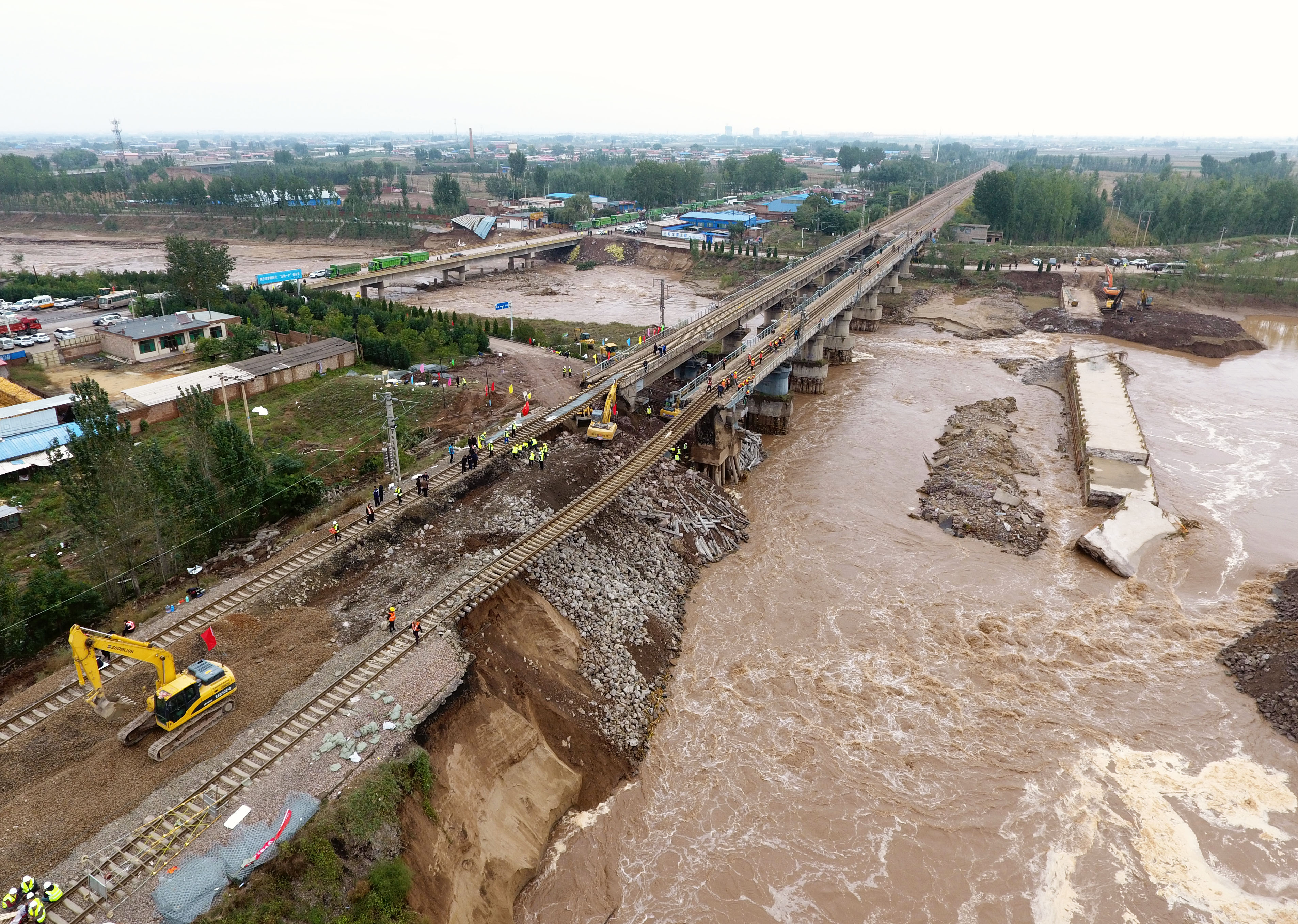 中国大雨、175万人被災 山西、石炭生産にも影響 - 産経ニュース