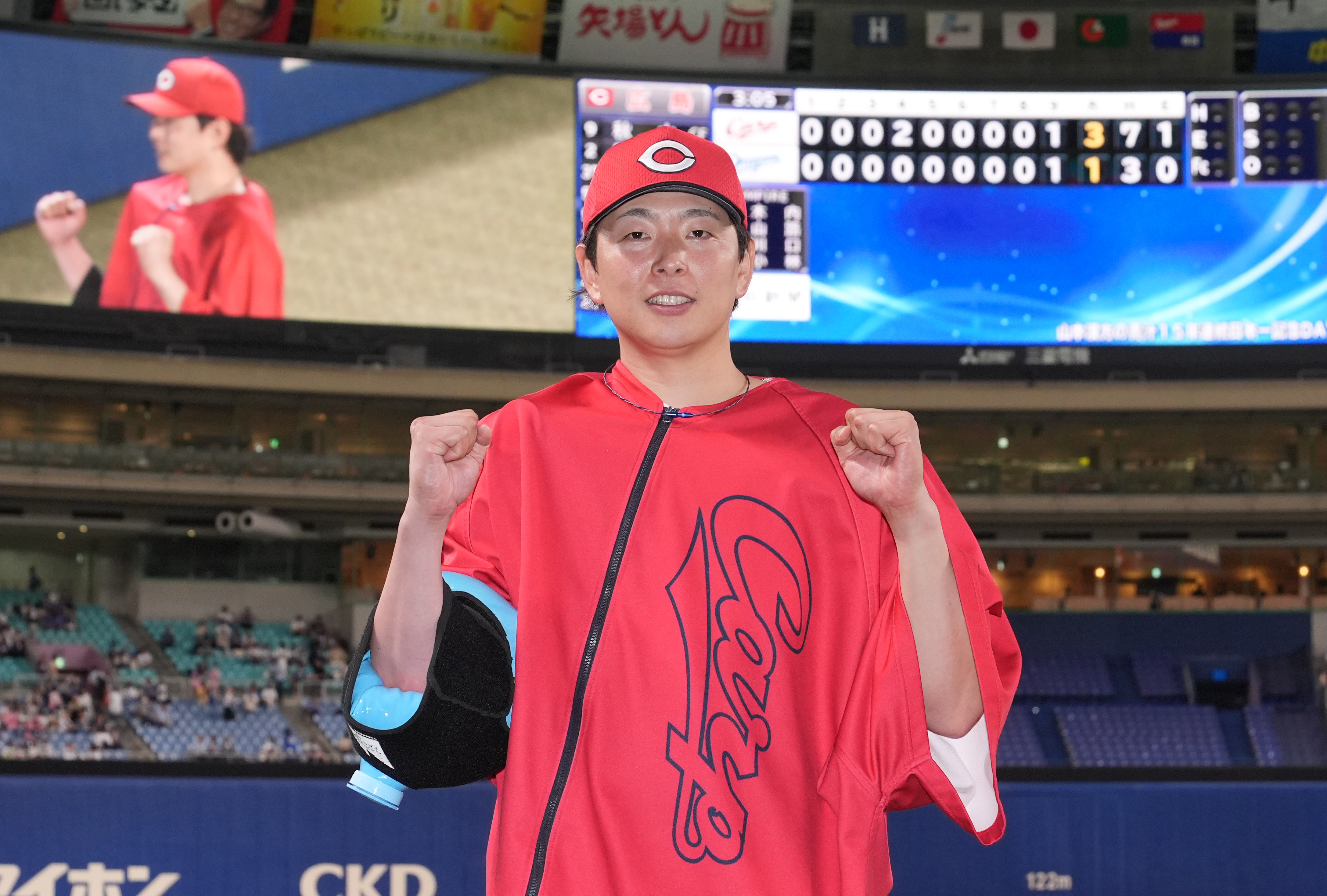 広島・大瀬良大地、７回無失点の好投で開幕から４連勝