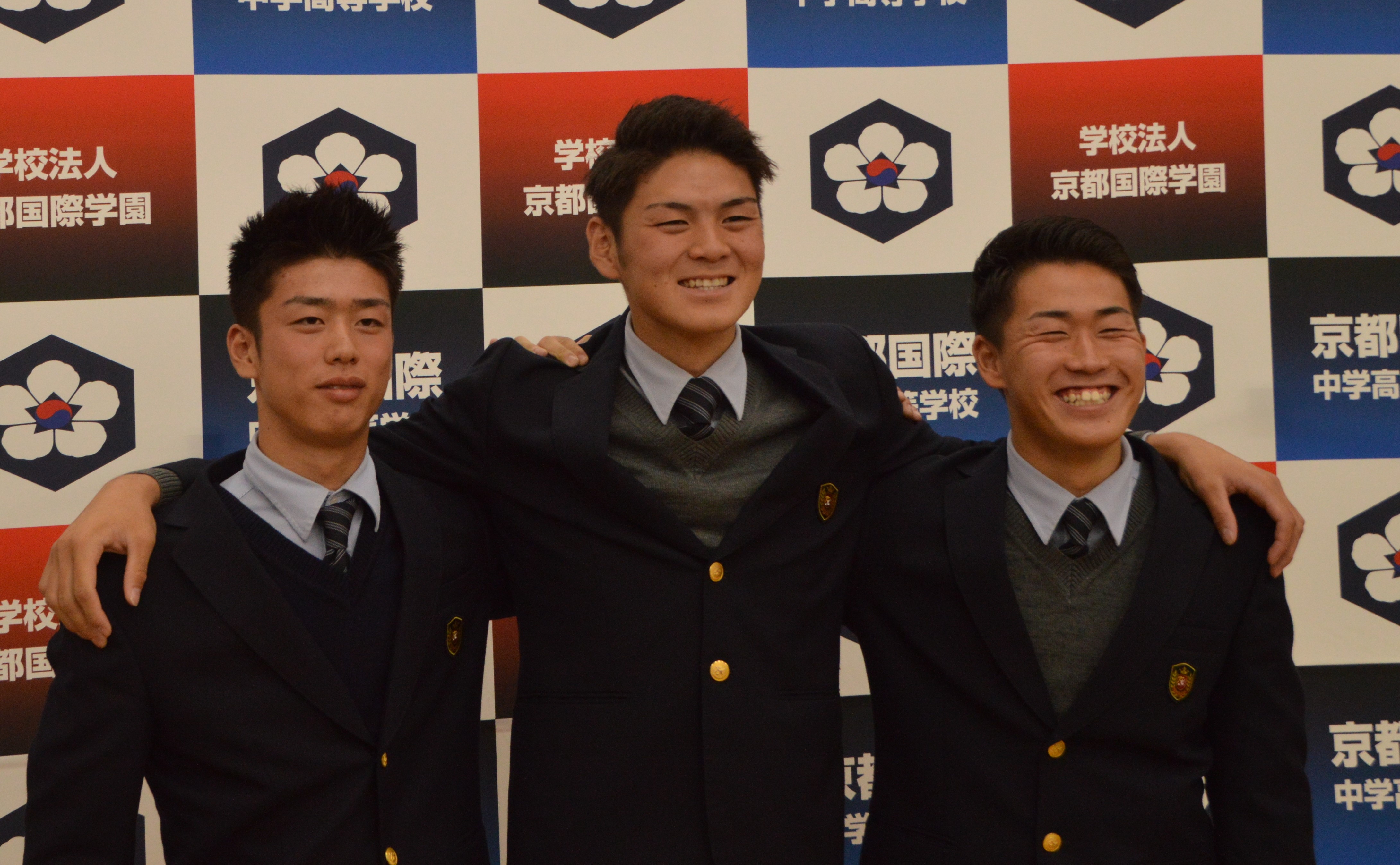 【ドラフト】京都国際高から３人が育成指名　日本ハム１位・濱田泰希は「僕は性格が変わっているので新庄監督と合うかなと思う」