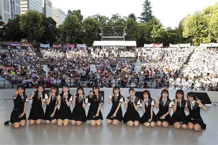 指原莉乃プロデュース「＝LOVE」が野音でアイドル魂見せた