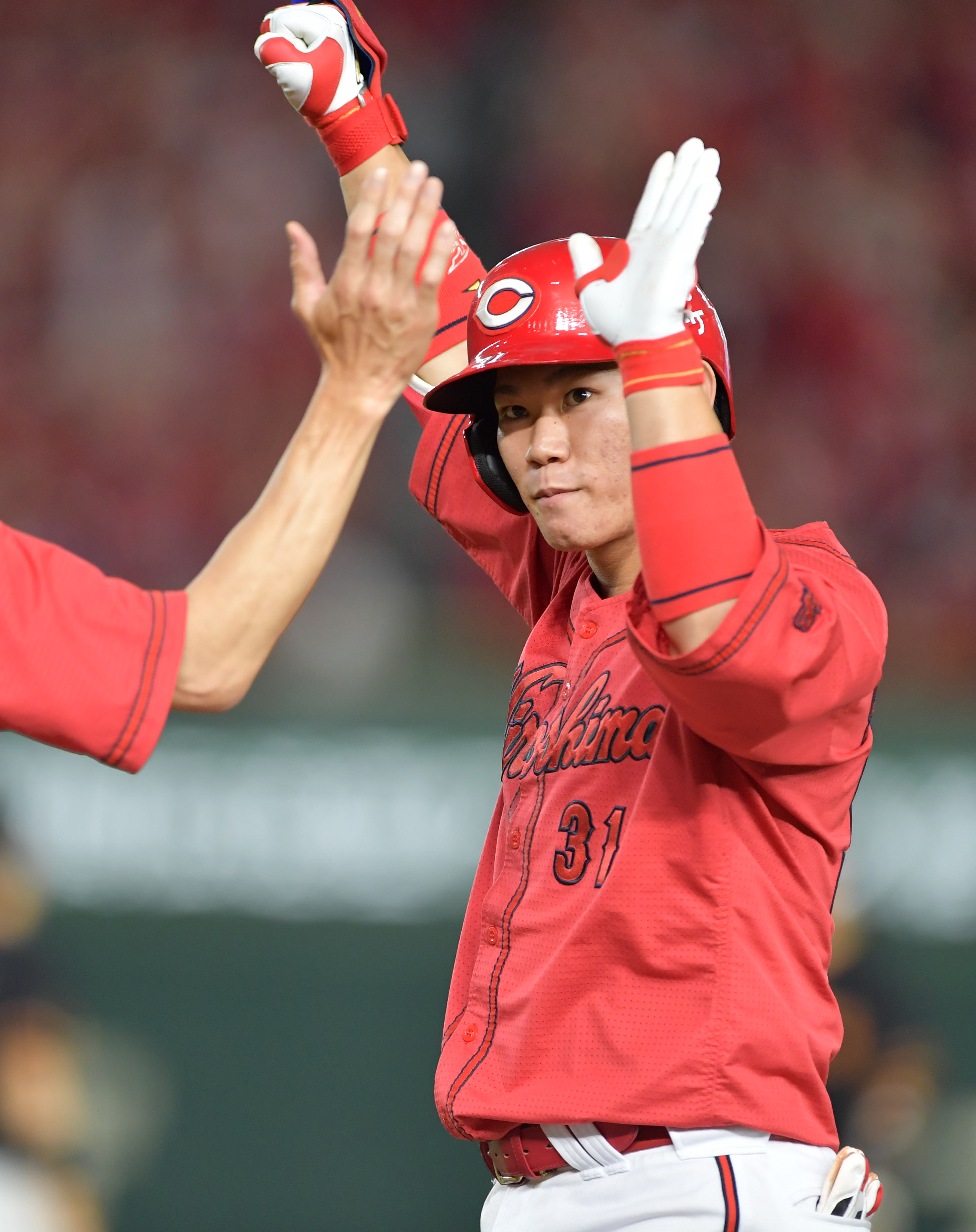 広島・坂倉将吾、日本代表選出に「一生ないと思っていた」