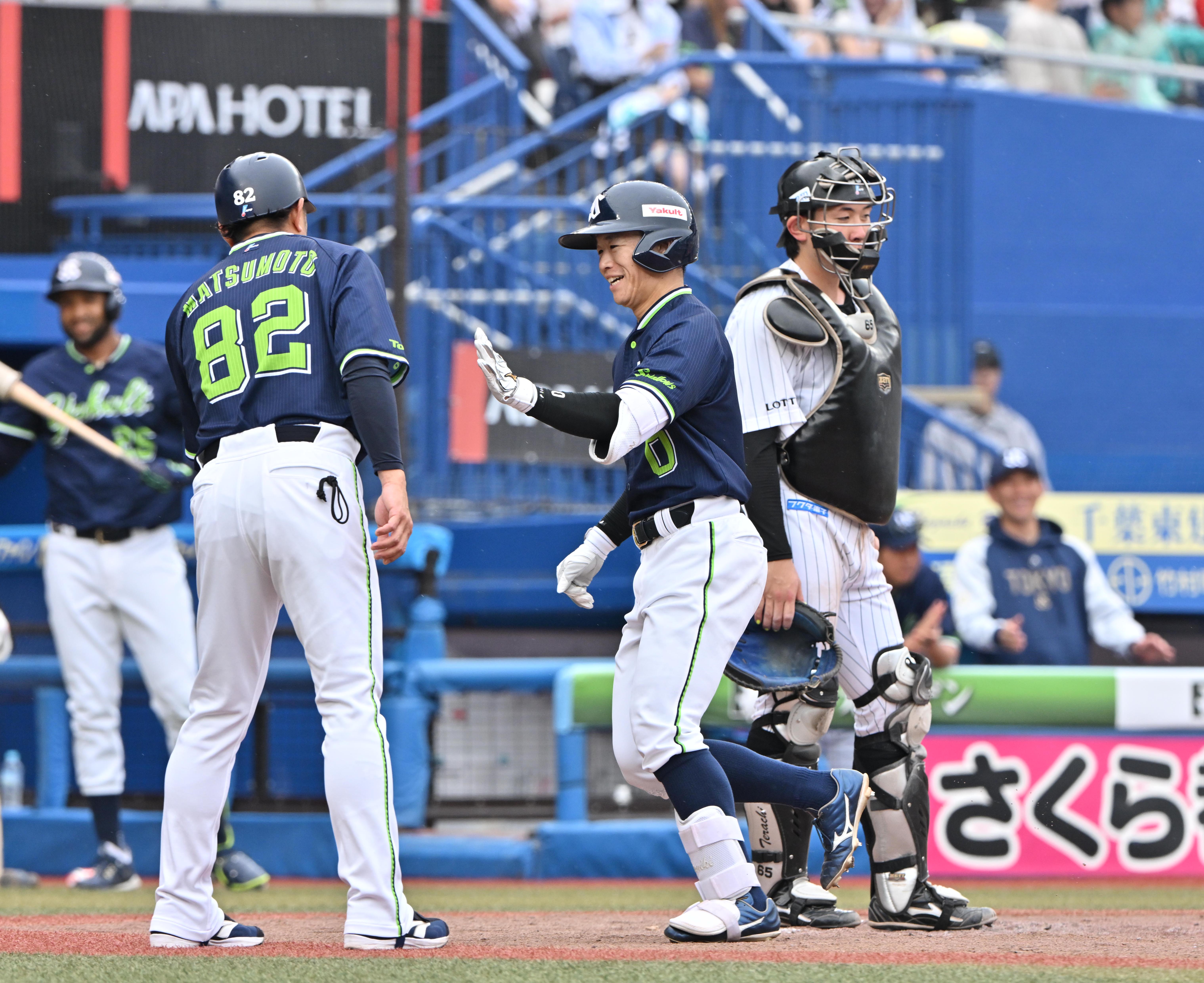 サニブラウンに勝った男に勝った男」ヤクルト・並木秀尊が先制1号ソロ