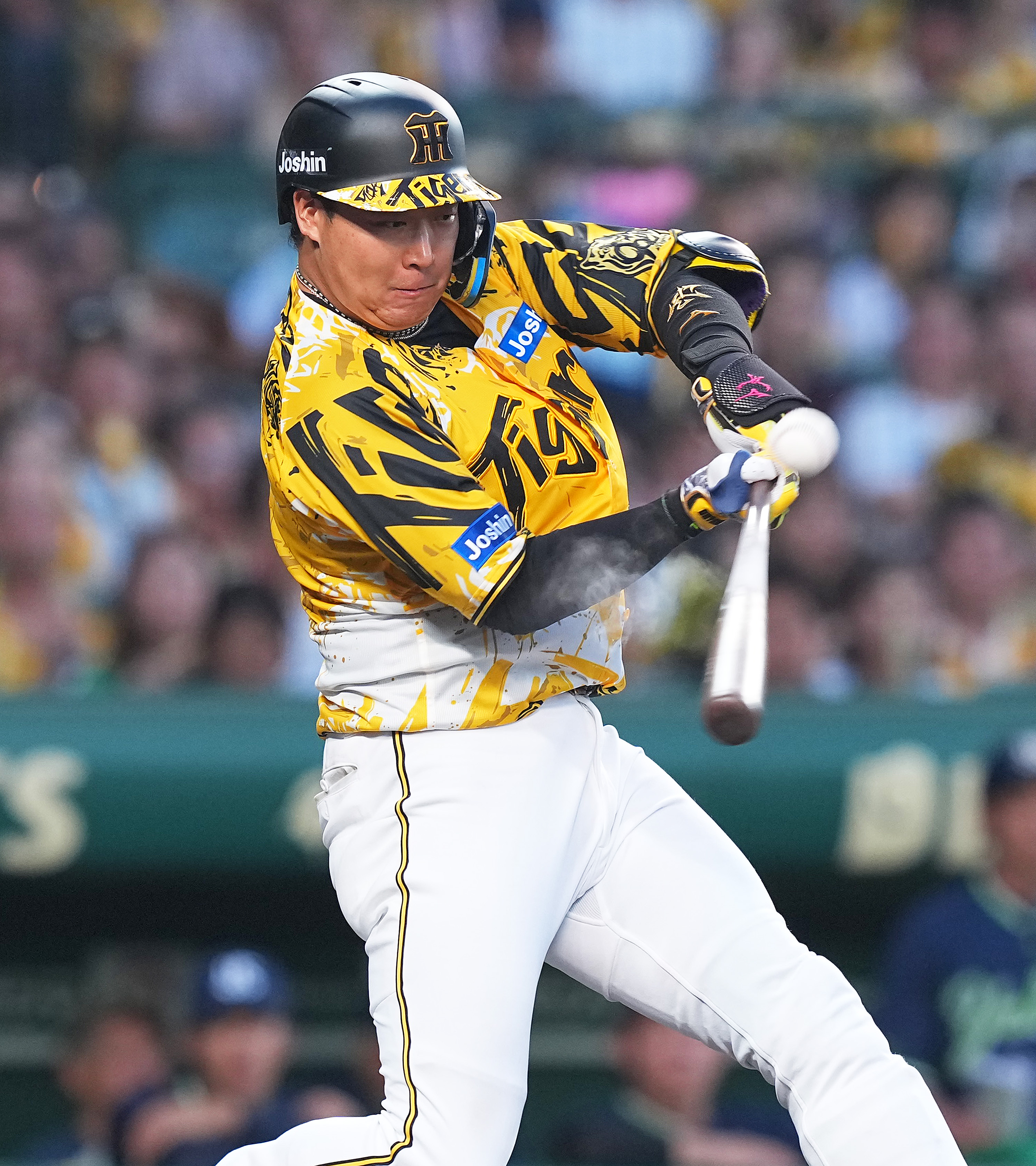 阪神タイガース　大山悠輔 阪神・大山悠輔、同点2点打 今季初めて満塁で打った！ - サンスポ