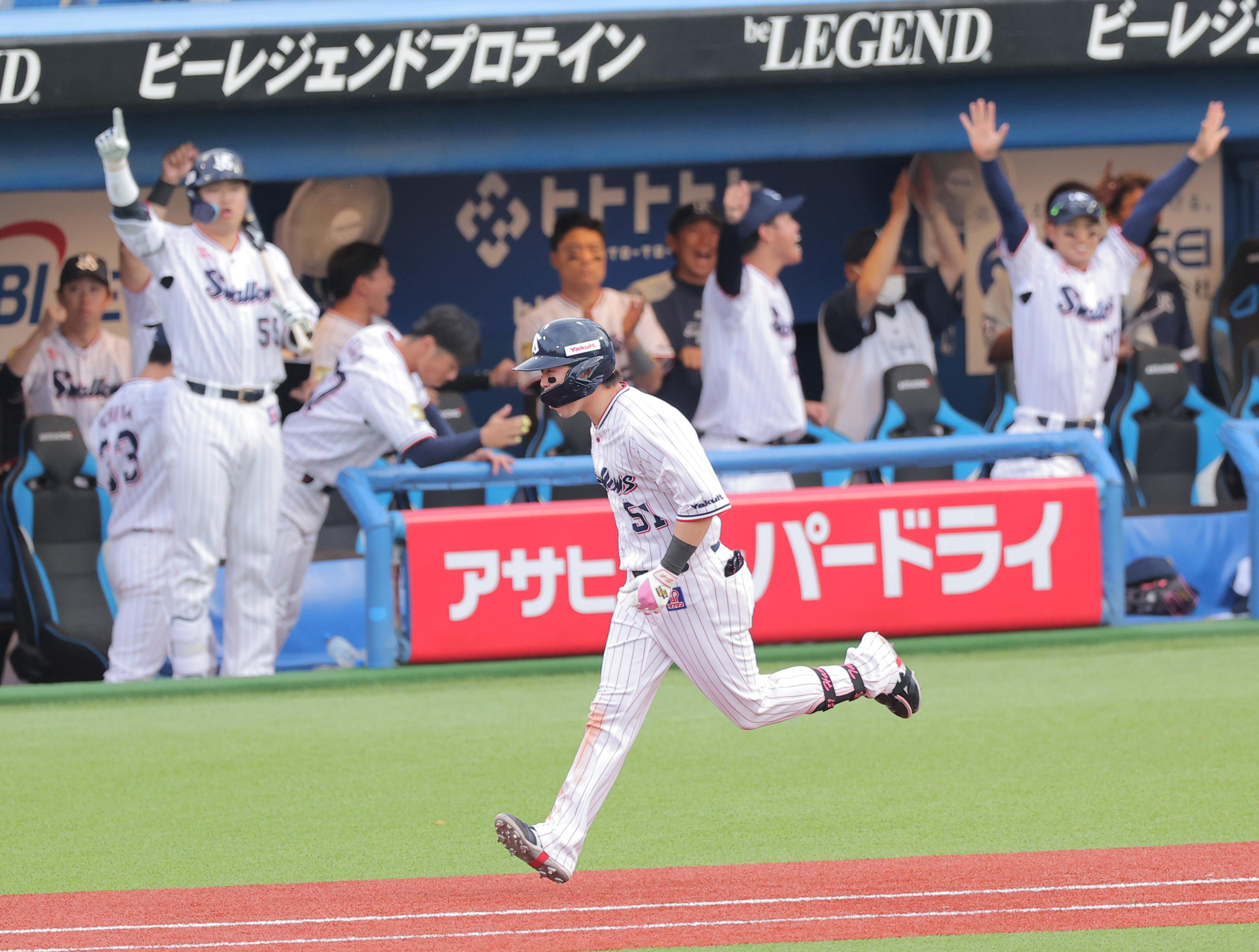 ヤクルト・浜田太貴が２発を含む３安打４打点 「自分でもびっくりしま