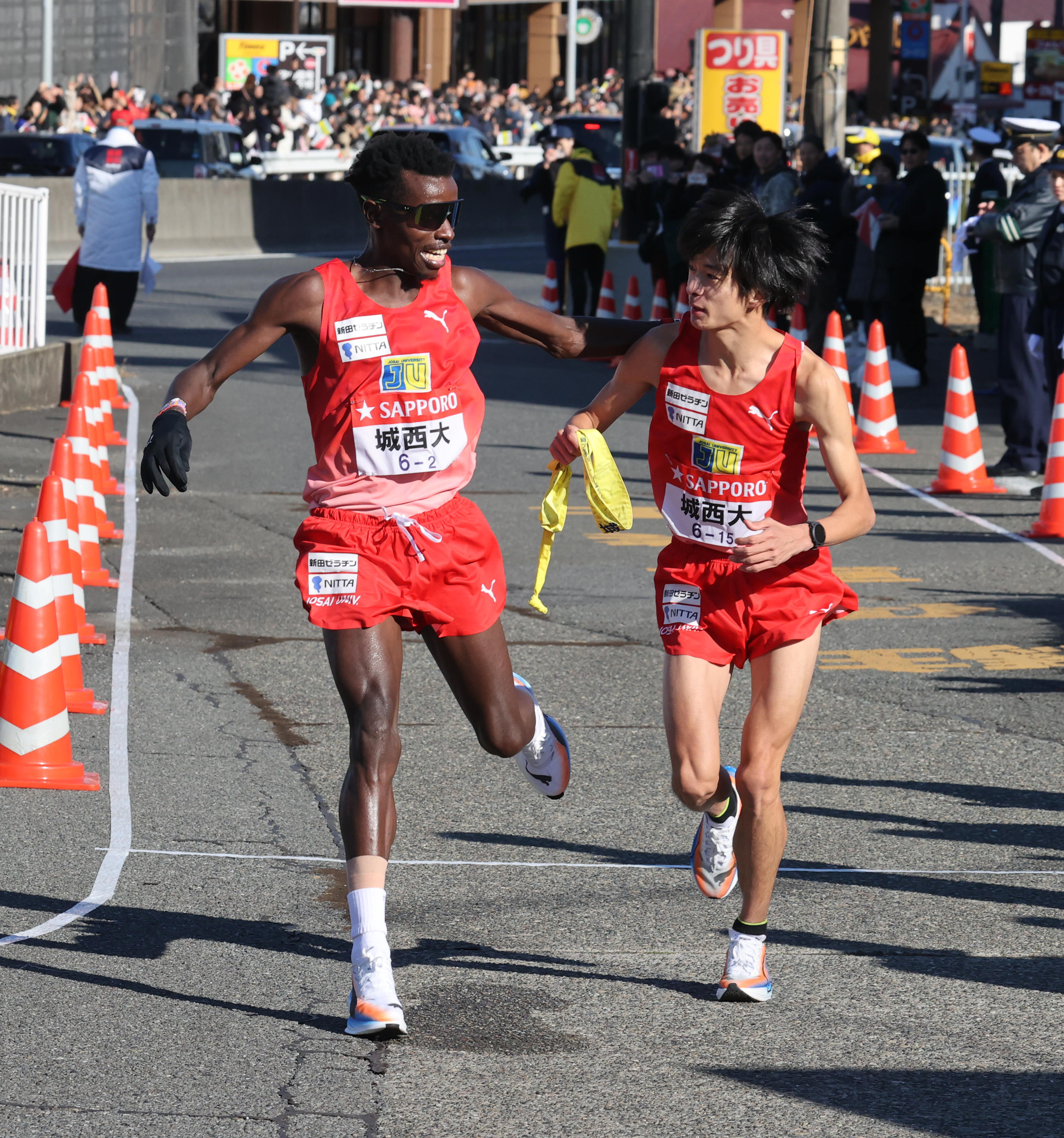 箱根駅伝往路速報（3）2区で城西大がトップ浮上、キムタイが区間新 2位