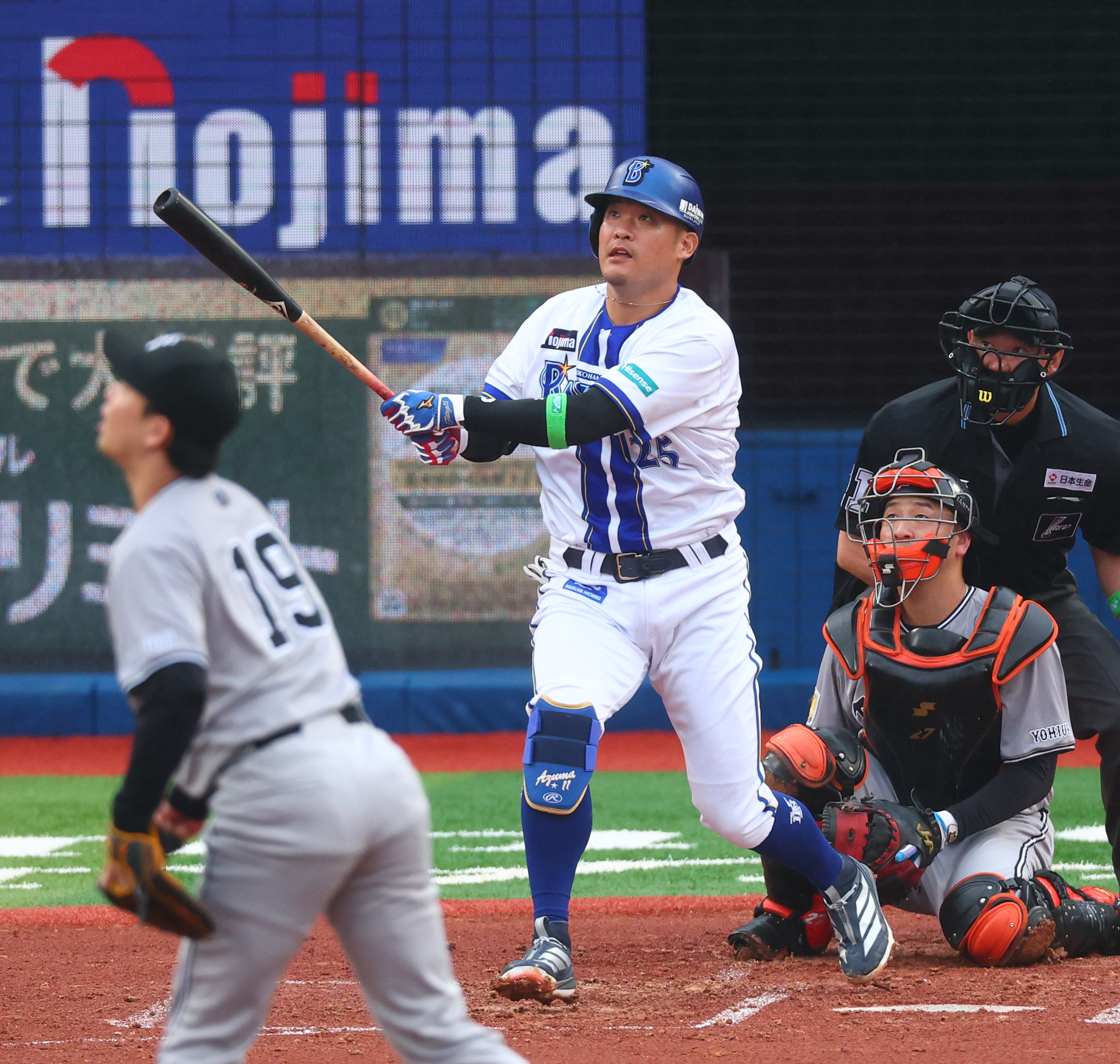 DeNA、4番・筒香嘉智が先制ソロ！「まずは先制できて嬉しい」 - サンスポ