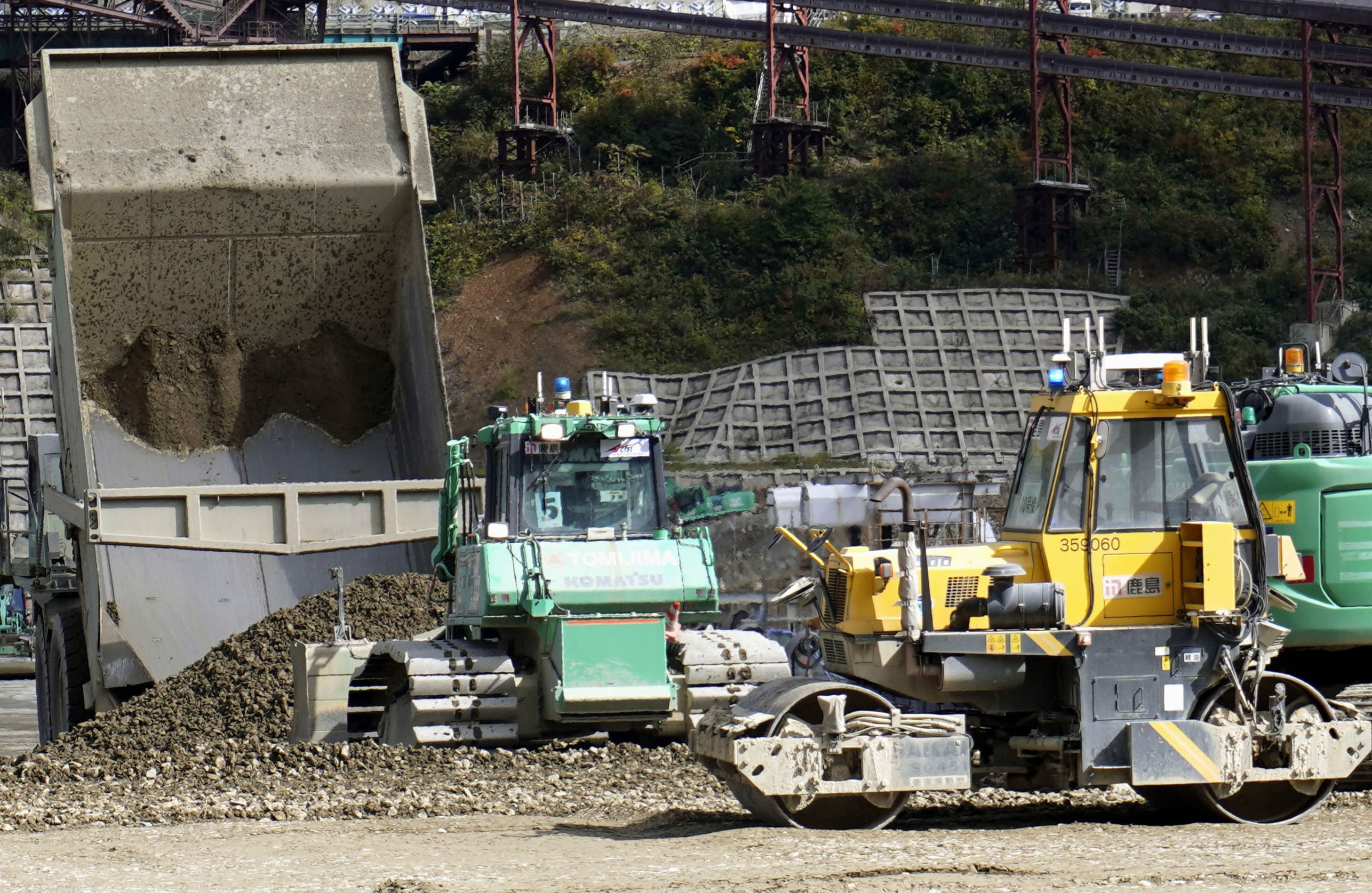 鹿島、秋田県で全自動でダム建設 世界初、外販や宇宙開発も - サンスポ