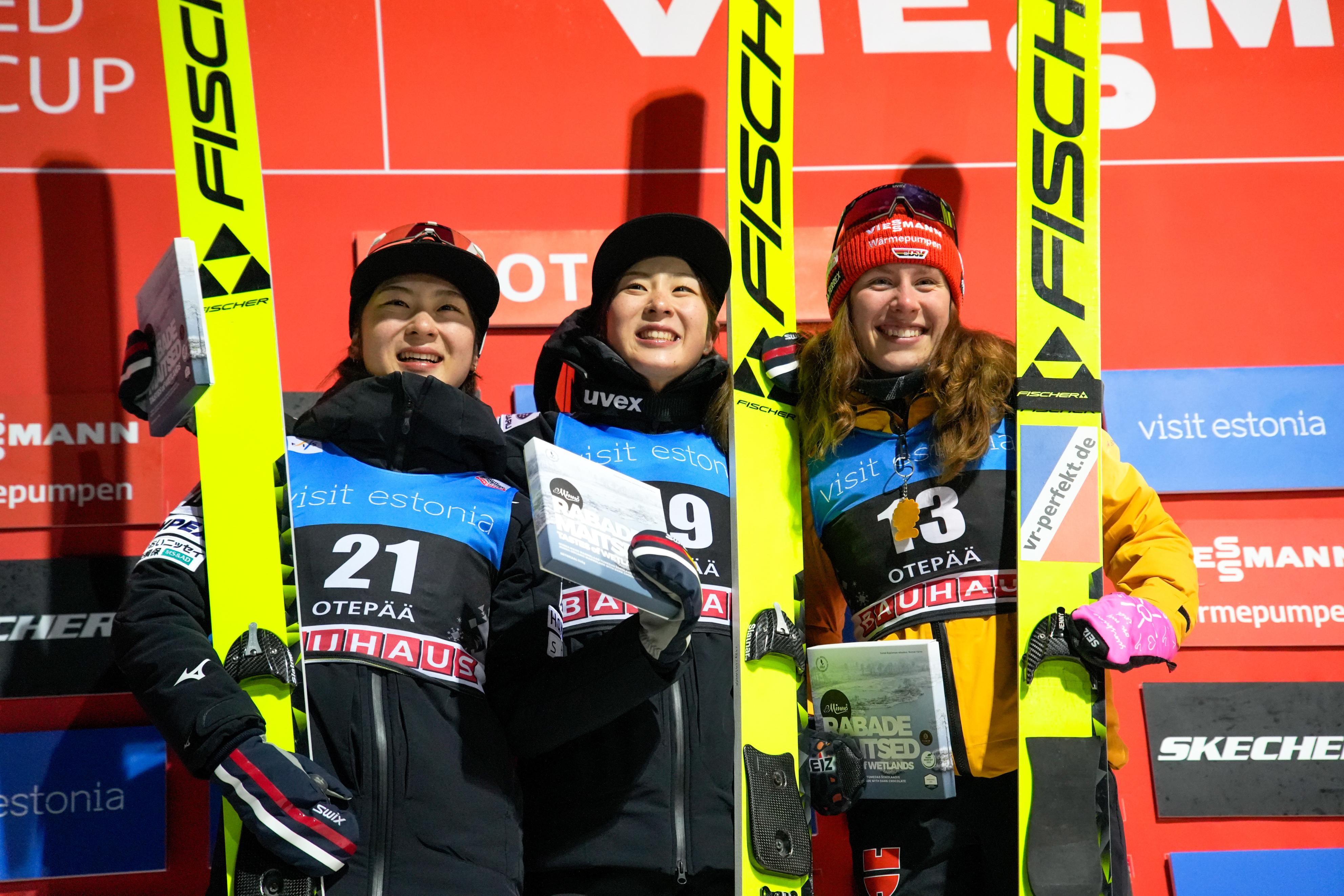 21歳葛西優奈がW杯初優勝、双子の妹の葛西春香は2位、ノルディック