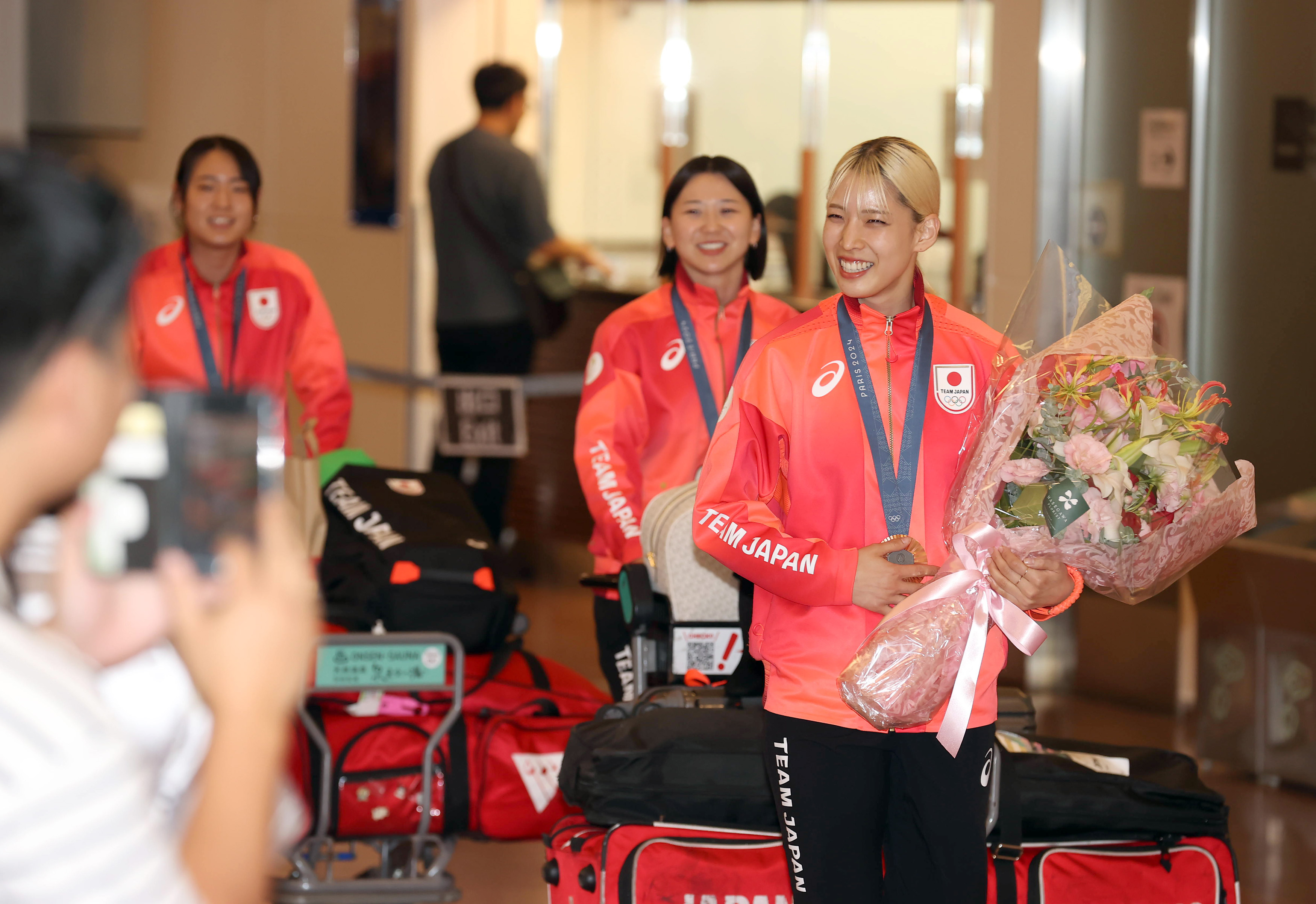 2冠の加納虹輝「夢のような時間」 パリ五輪でメダル5個の