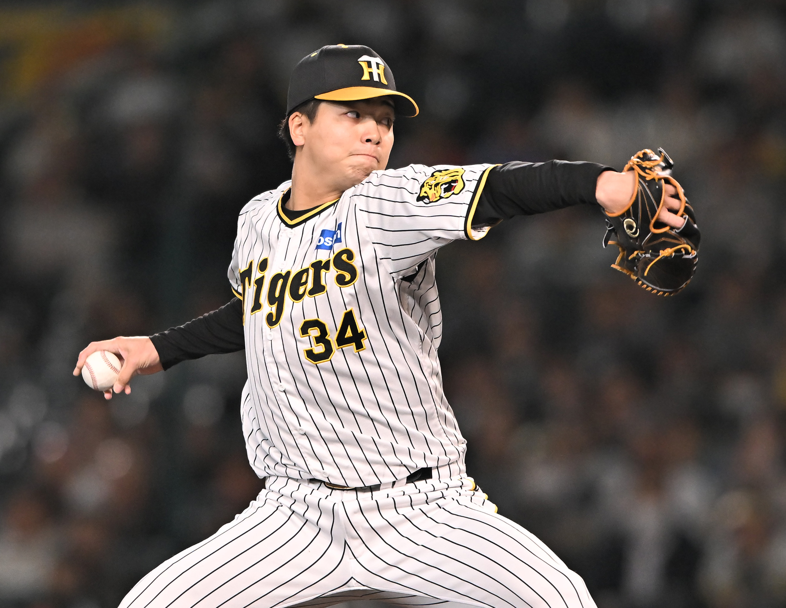 阪神・漆原大晟〝甲子園デビュー〟で3回0封 「イニングが