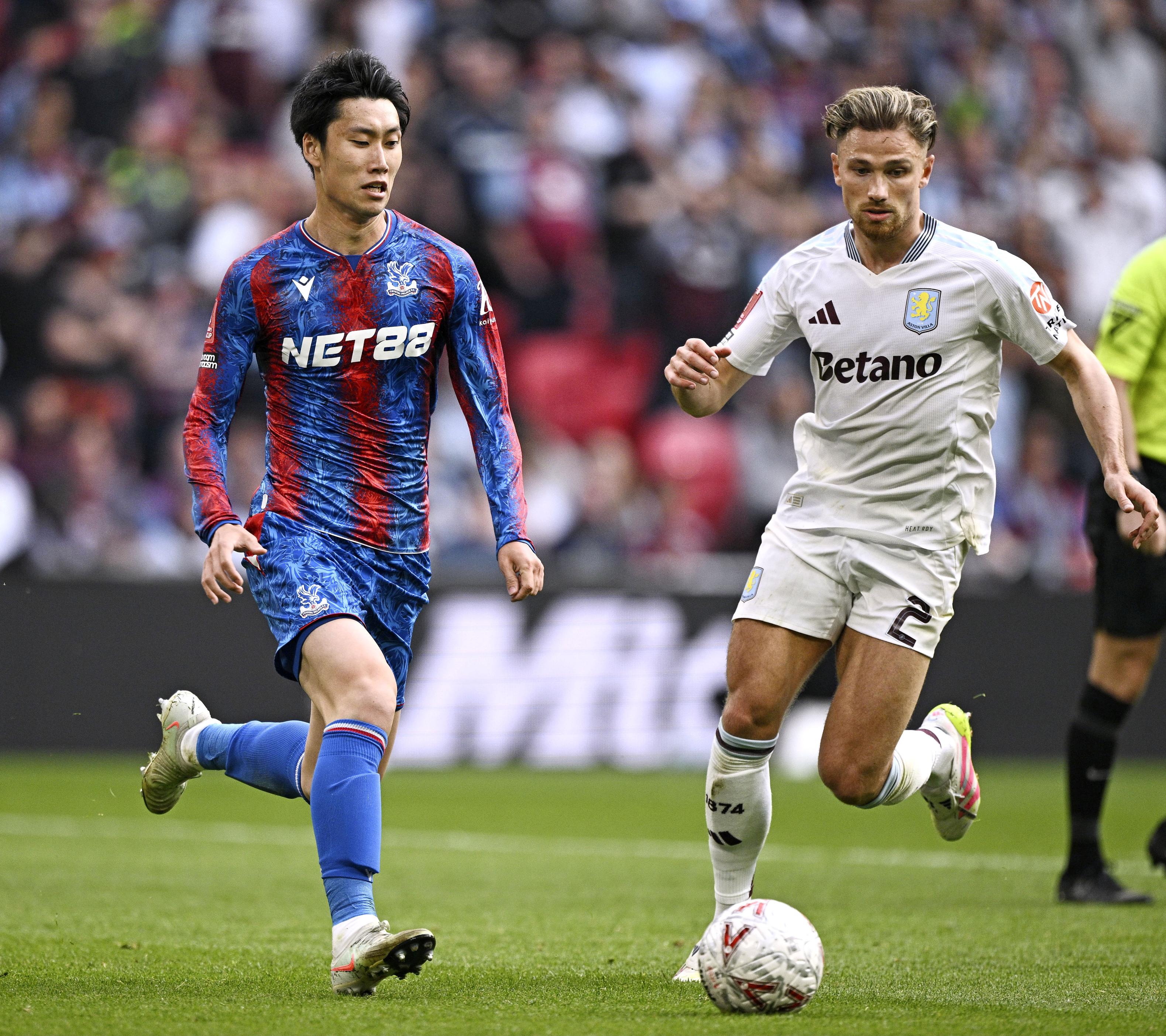 2025 FAカップファイナル クリスタル・パレス 鎌田大地 ユニフォーム