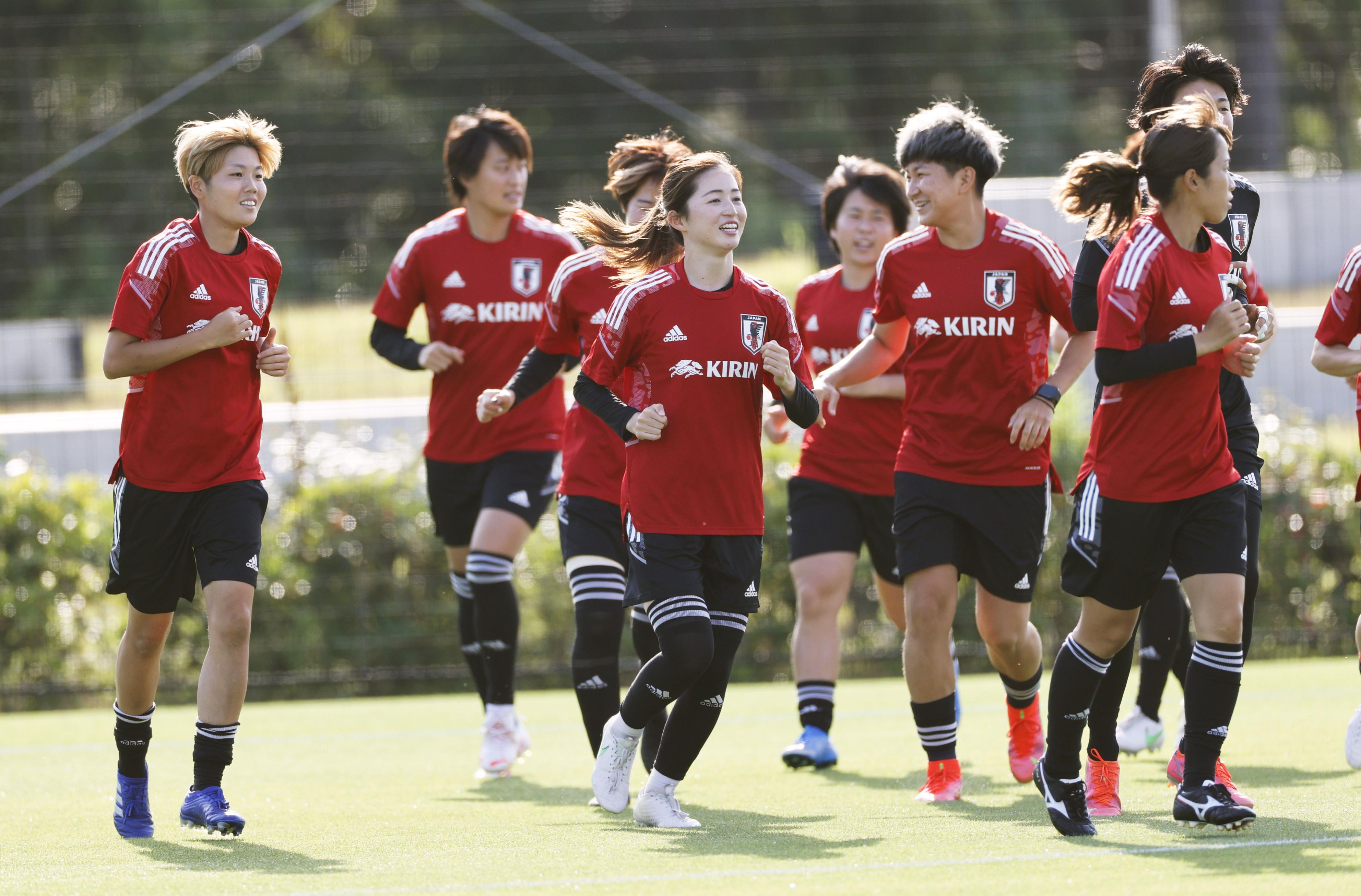 残り１カ月 五輪仕様に なでしこジャパン合宿開始 サンスポ