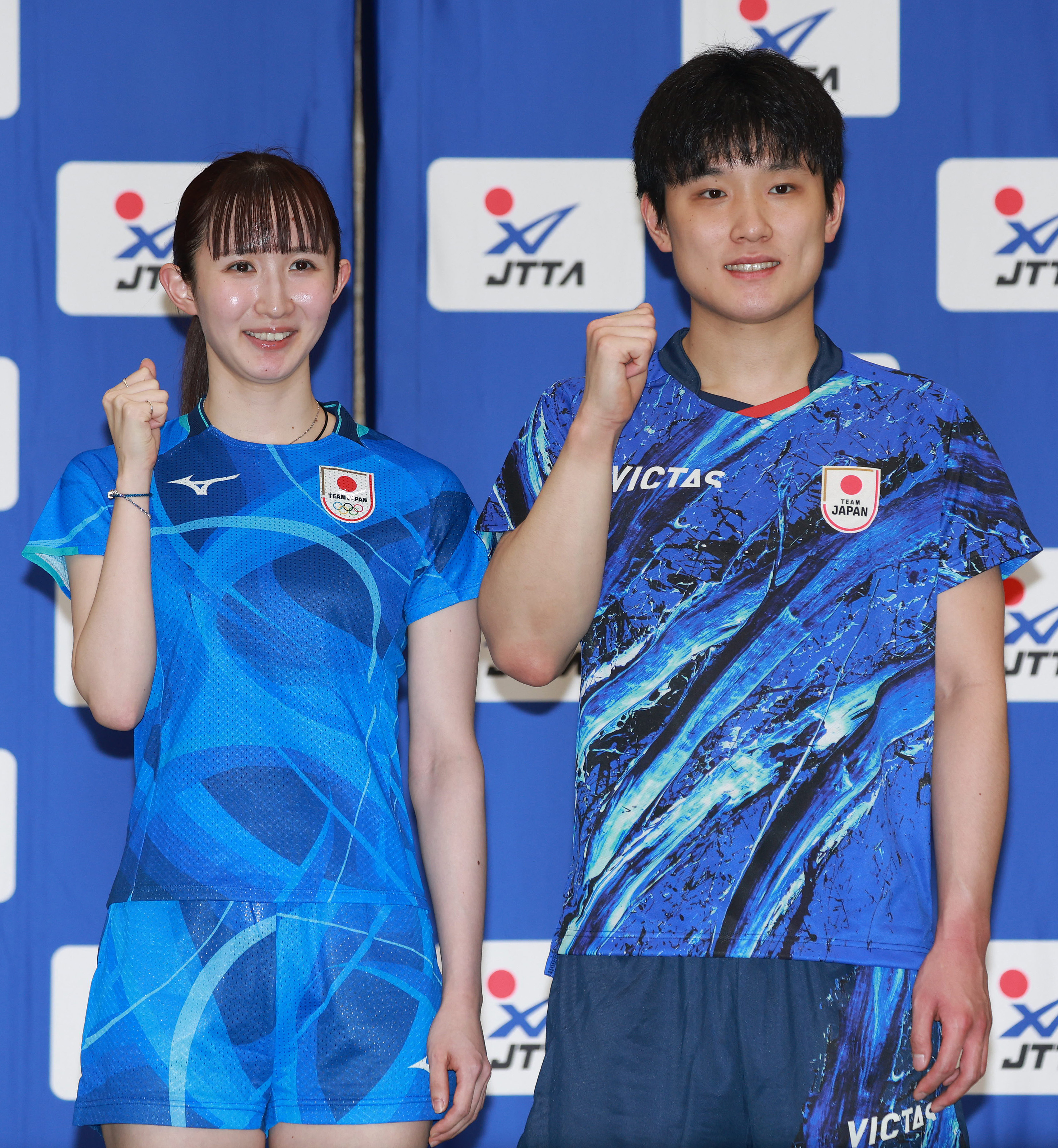 パリ五輪で〝はりひな〟旋風だ！ 張本智和＆早田ひなが混合ダブルスで