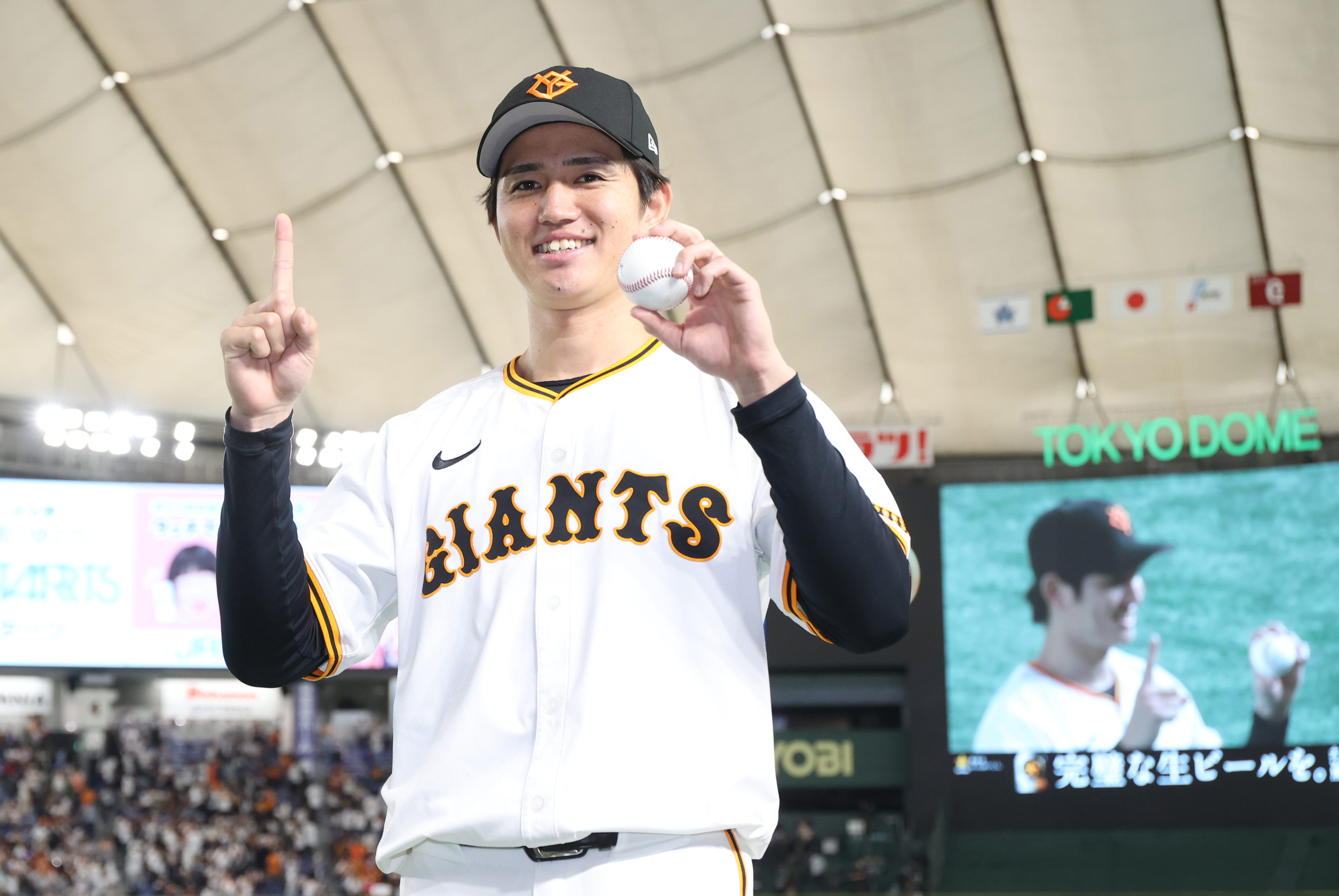 巨人・高橋礼、1086日ぶり白星！6回3安打0封でチーム3