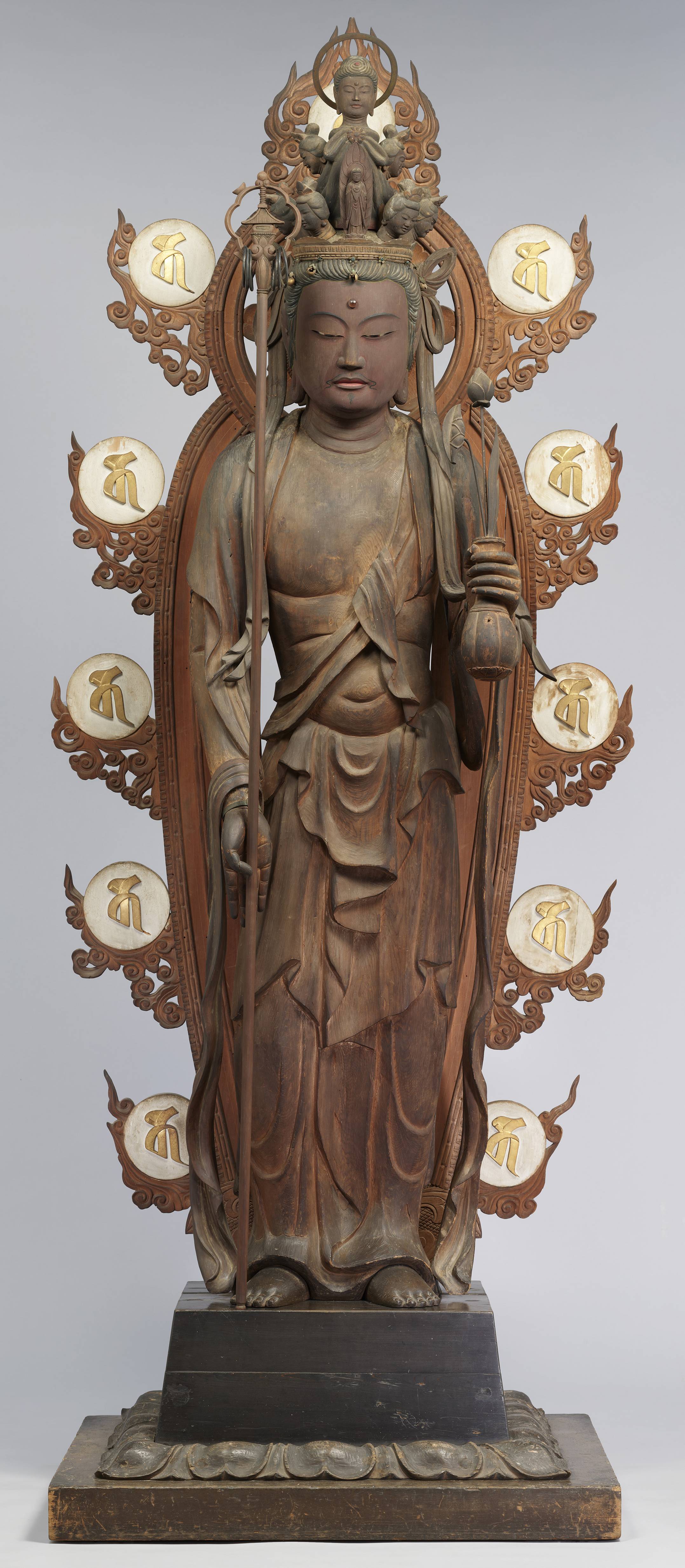 内部の墨書から「一日造立仏」と判明 奈良・法華寺の十一面観音立像