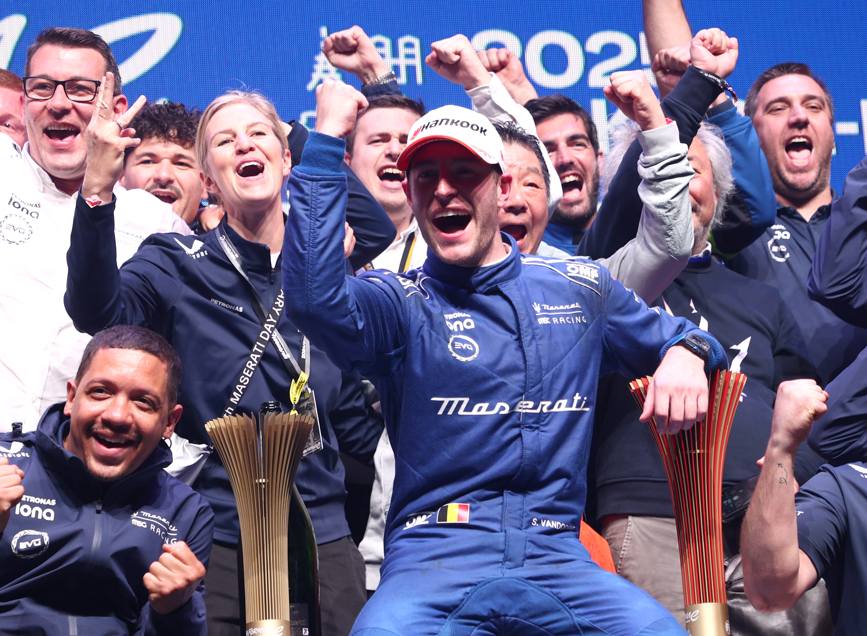 マセラティのバンドーンが逆転優勝 「フォーミュラE」東京大会第8戦