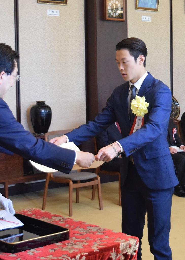 ジャンプの小林陵侑選手に県民栄誉賞を授与 産経ニュース