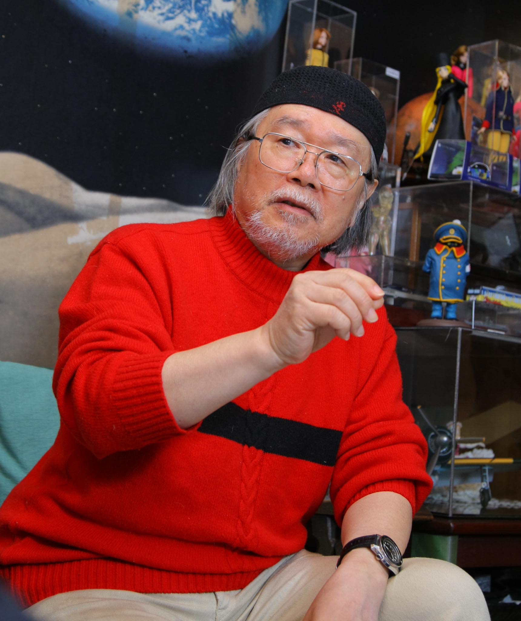 星の海〟舞台に松本零士さん代表作「銀河鉄道999」メーテルや「宇宙